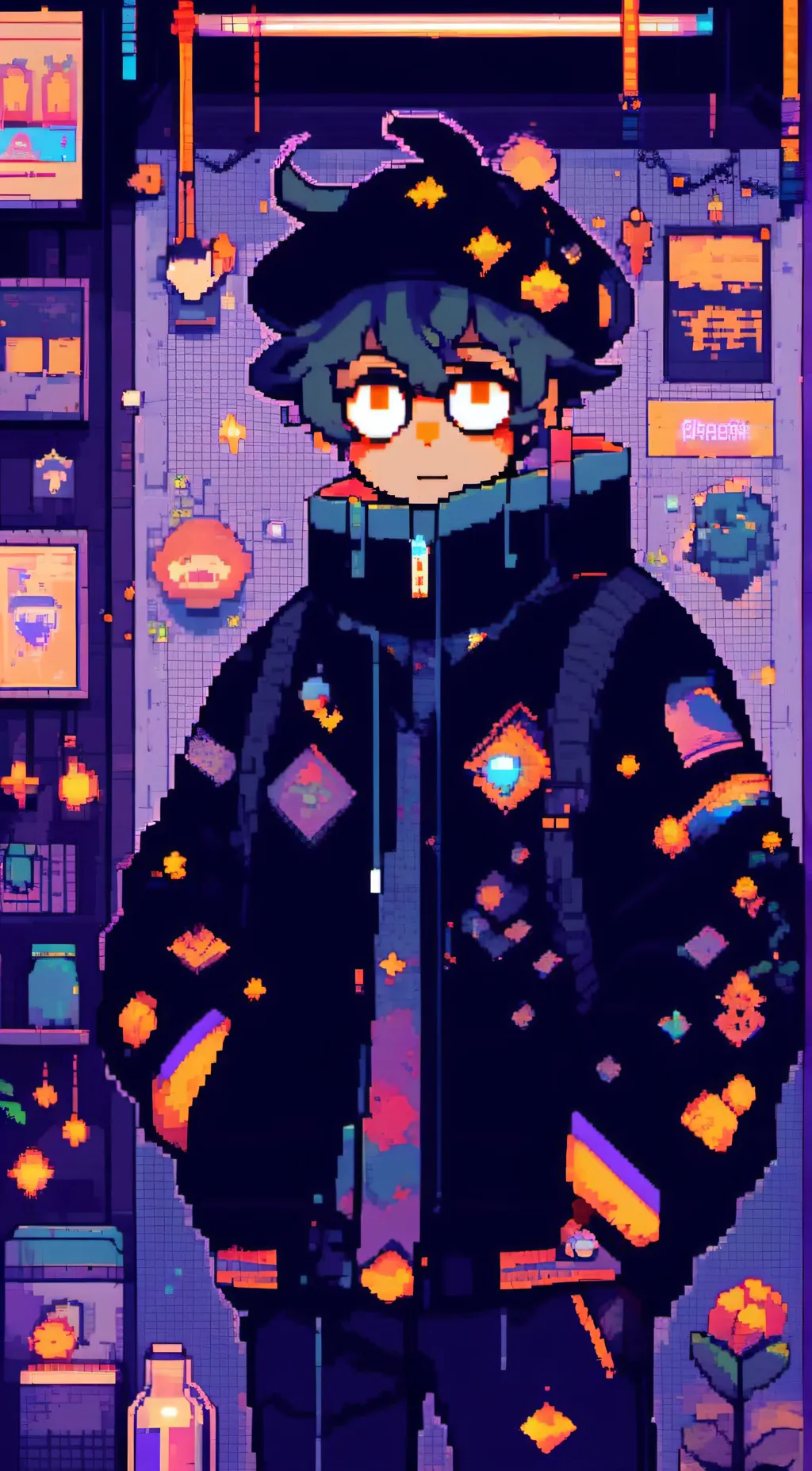 ai character: Lucim background