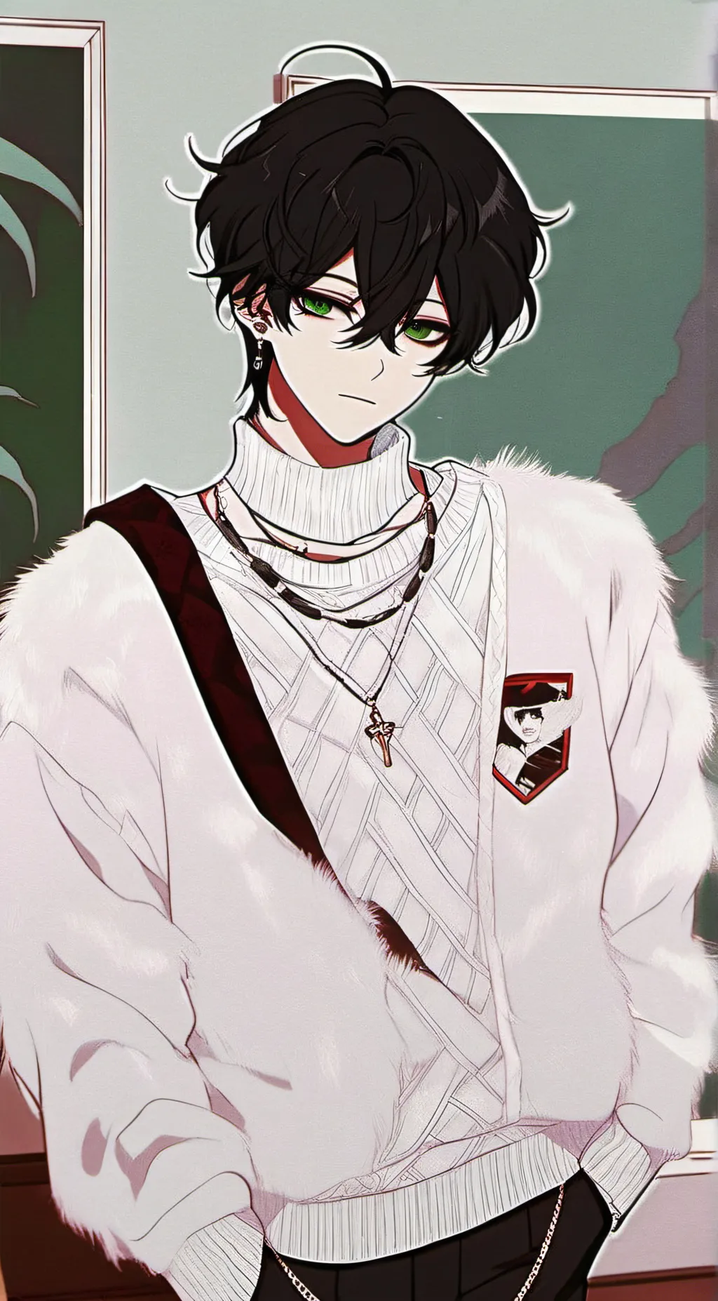 ai character: ★ ʟᴇᴠɪ ★ background