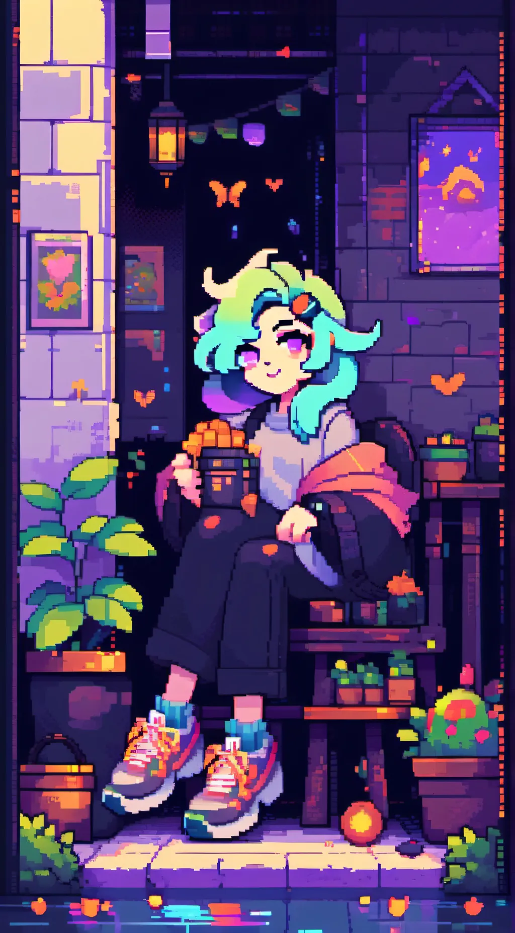 ai character: Vera background