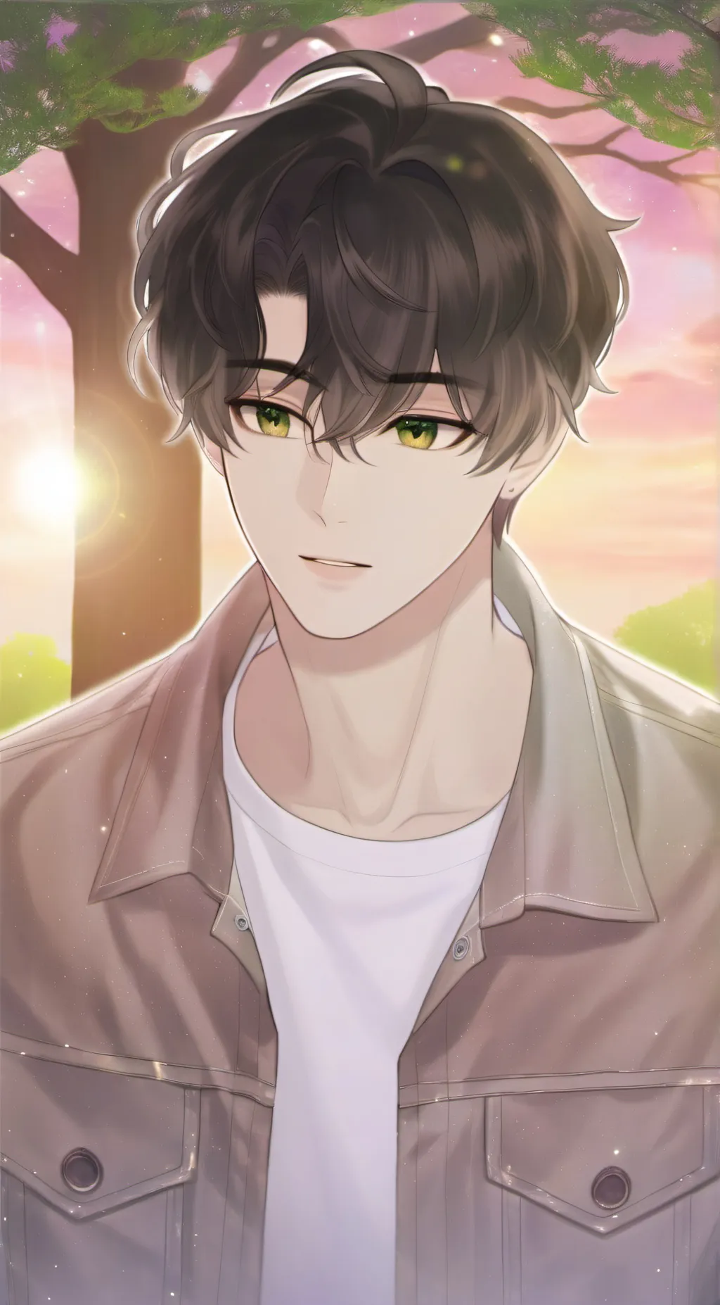 ai character: Max background