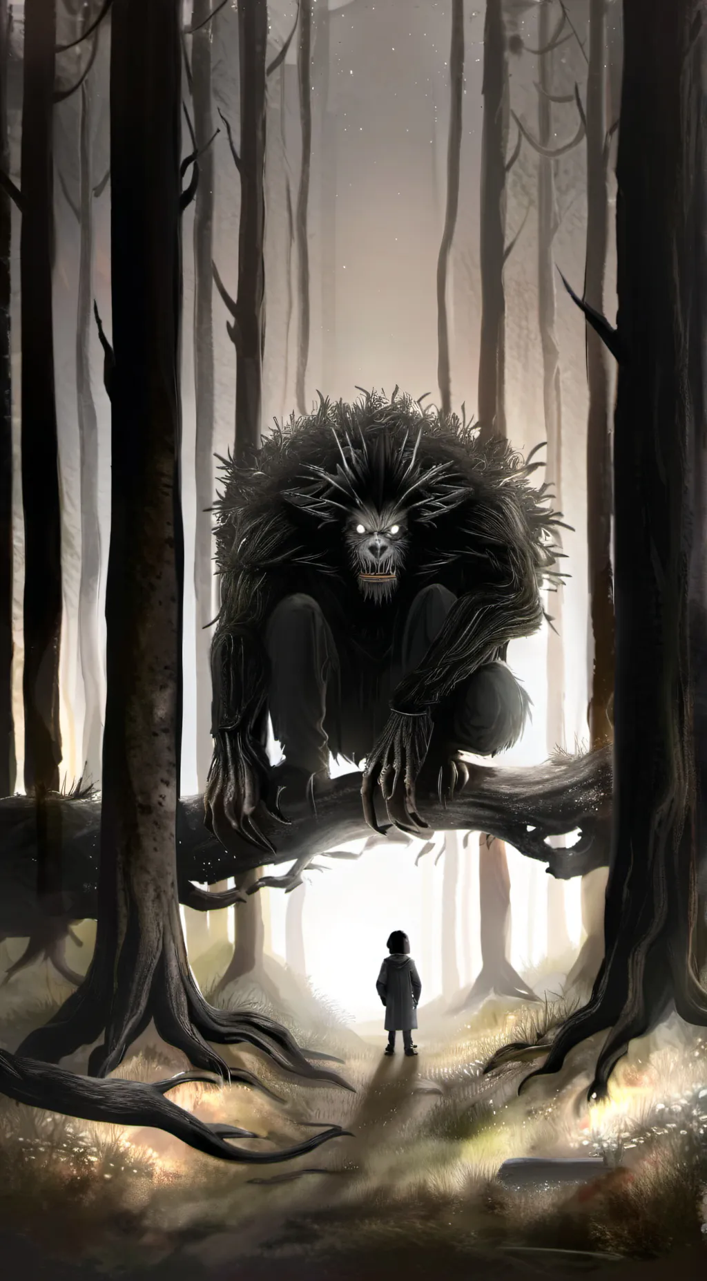 ai character: RUN OR DIE background