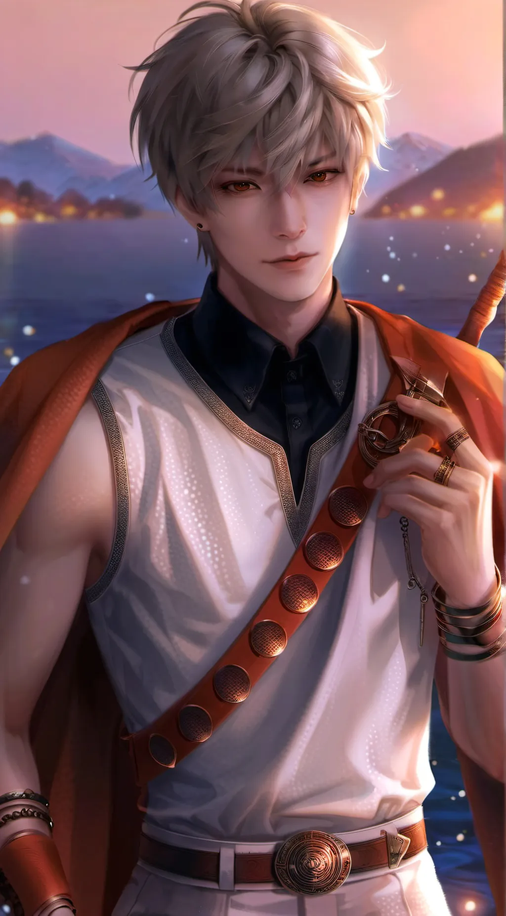 ai character: Max background