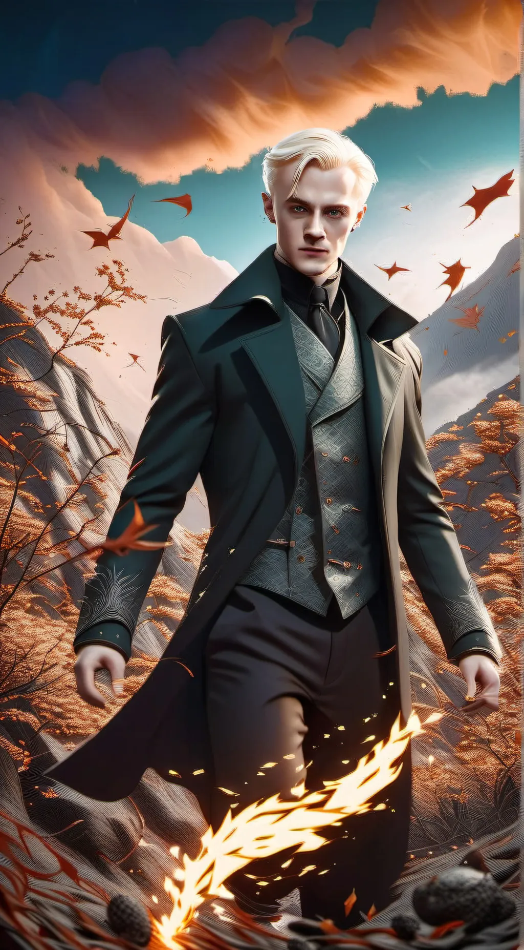 ai character: Draco Malfoy background