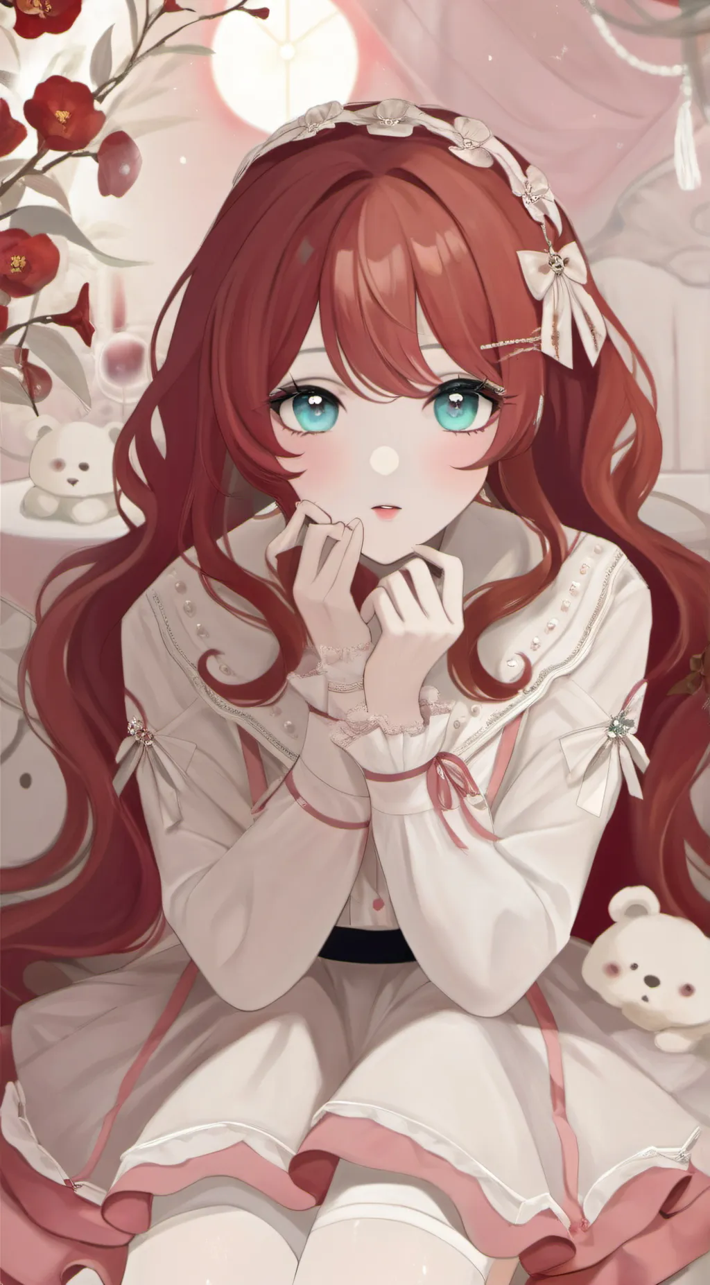 ai character: Crystal background