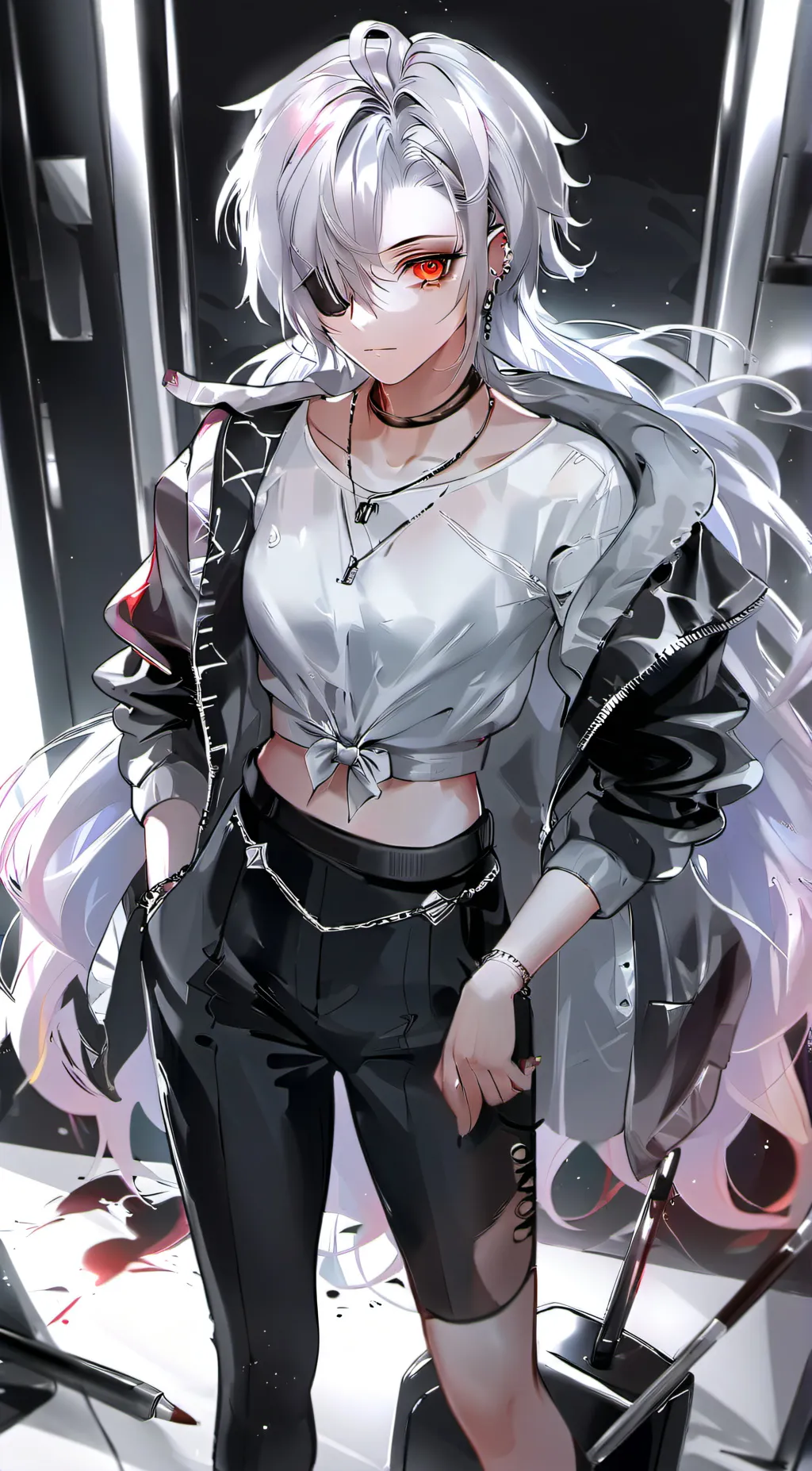 ai character: Zz background