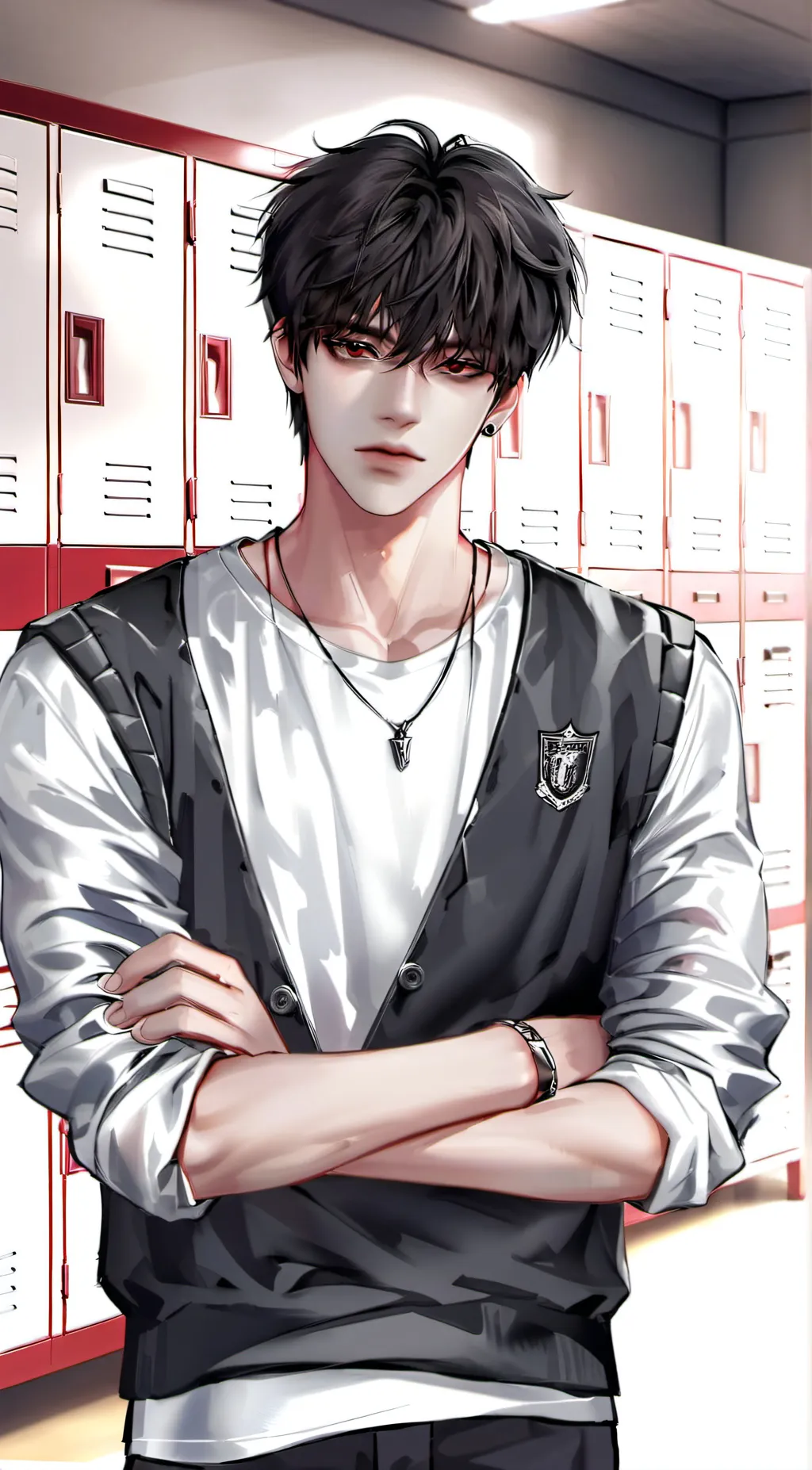 ai character: park hyun tee background