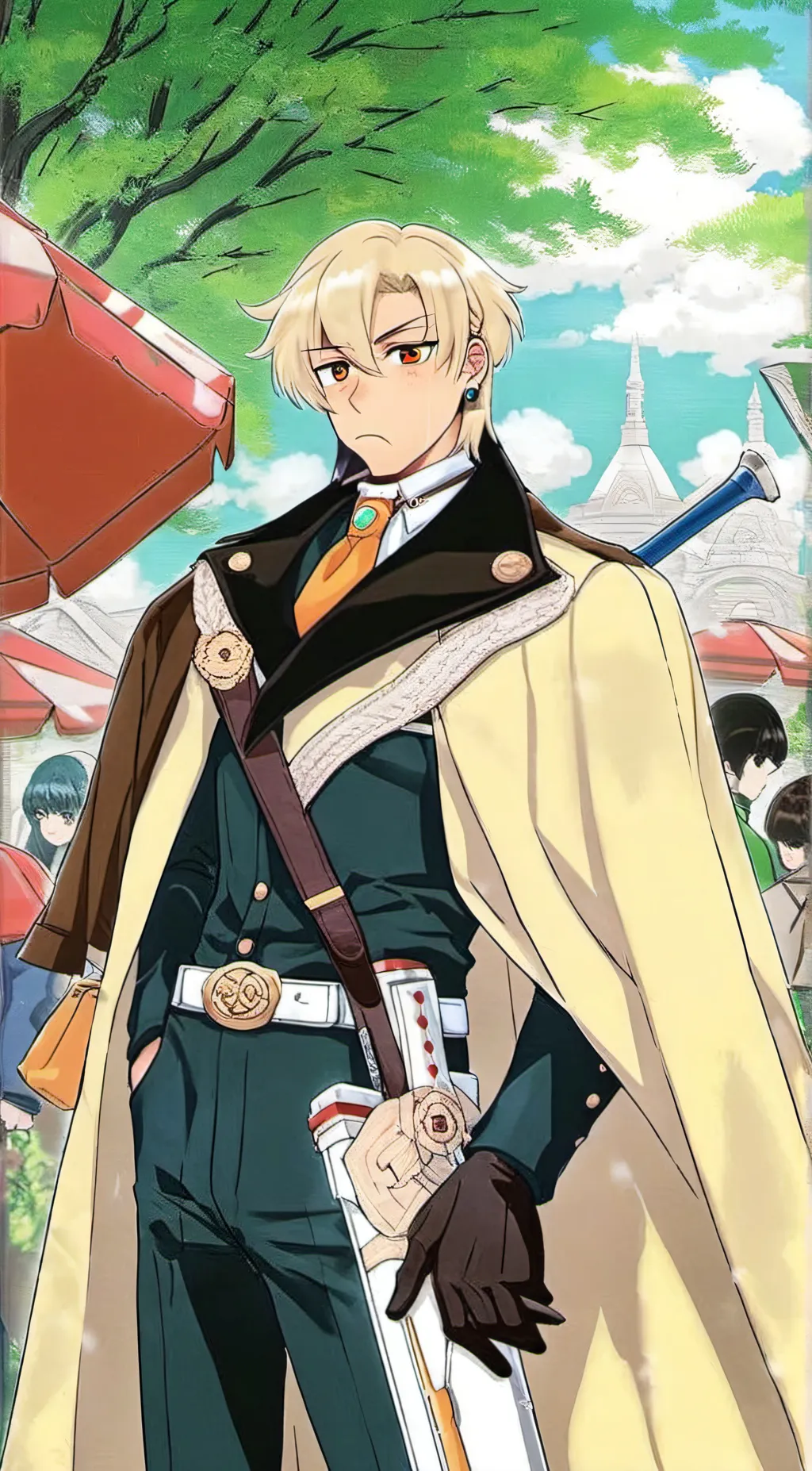 ai character: alucard background