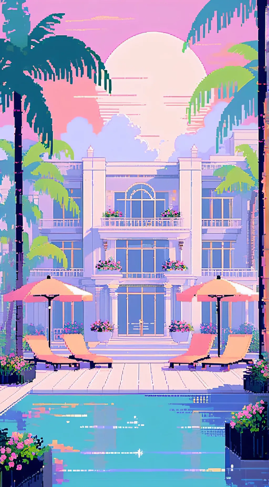 ai character: stayed gone background