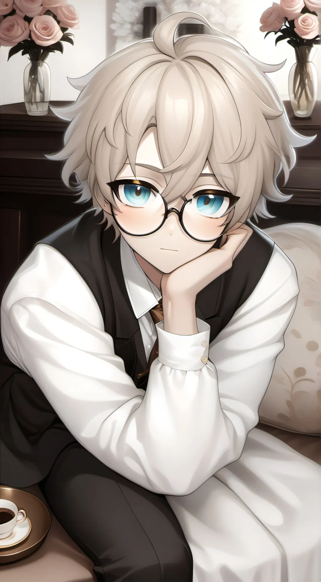 ai character: Alexander (Teen)  background