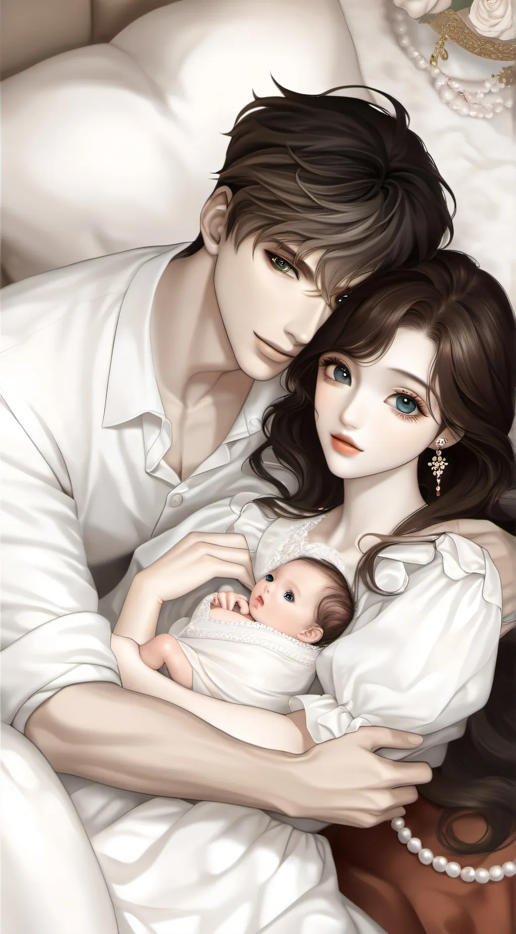 ai character: Love background