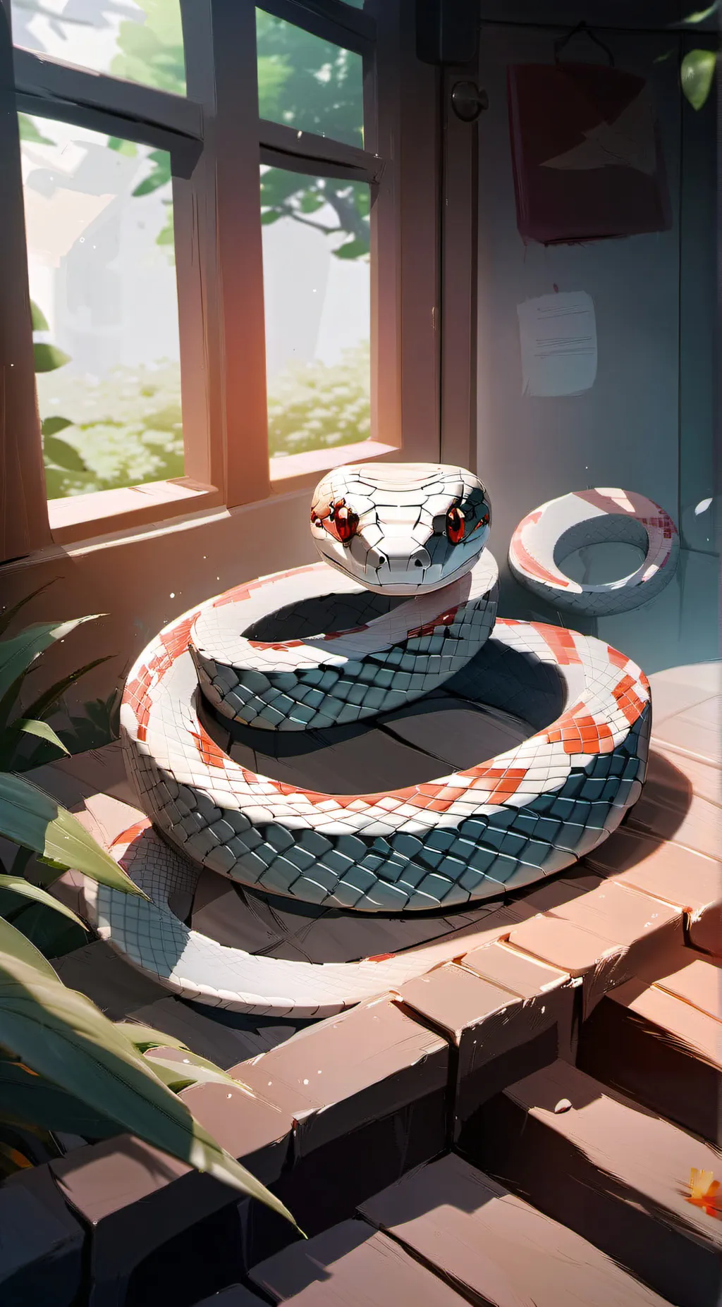 ai character: ~snake~ background