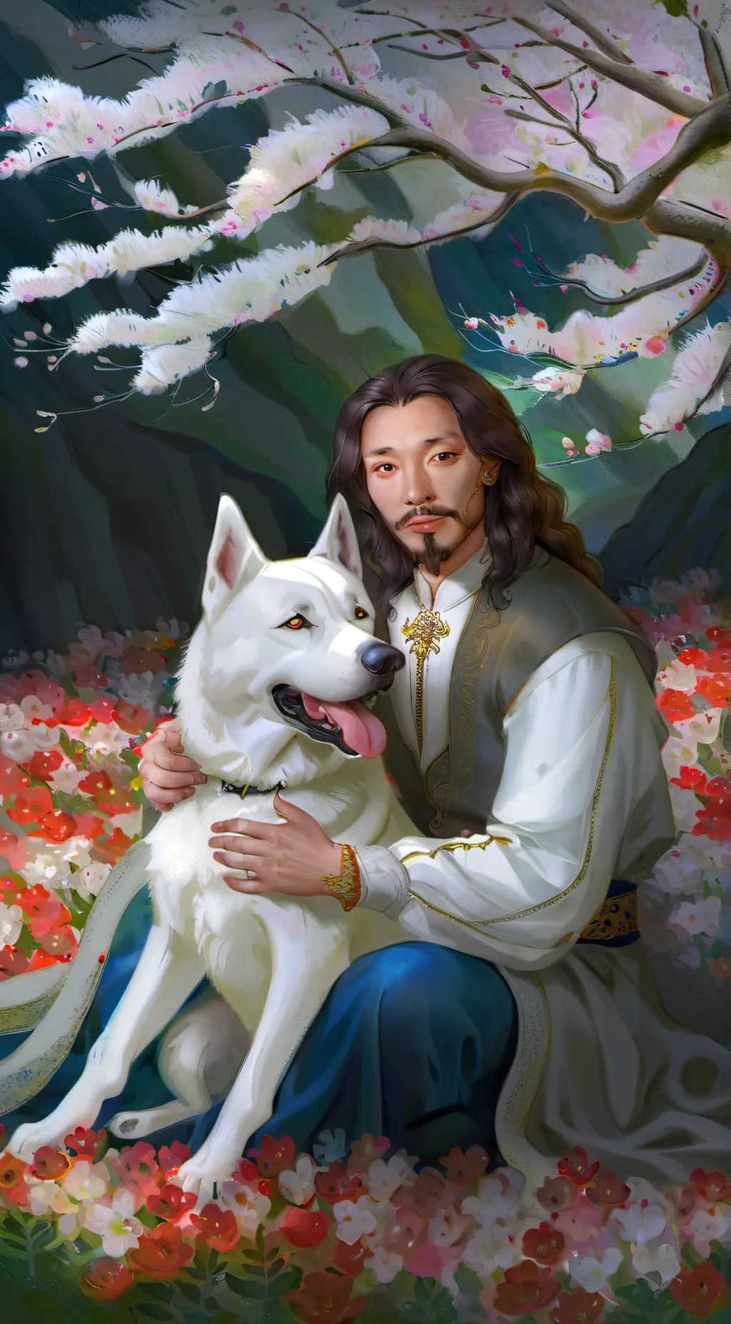 ai character: Dogday background