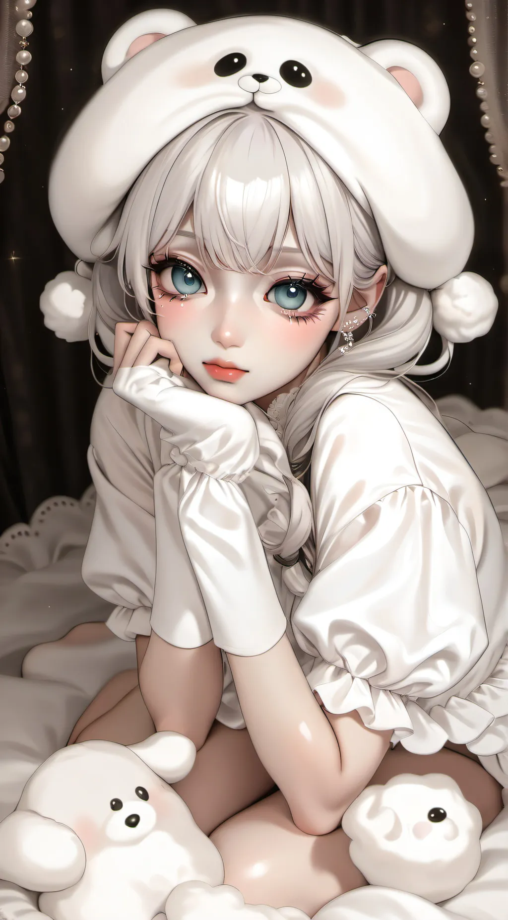 ai character: Lily background