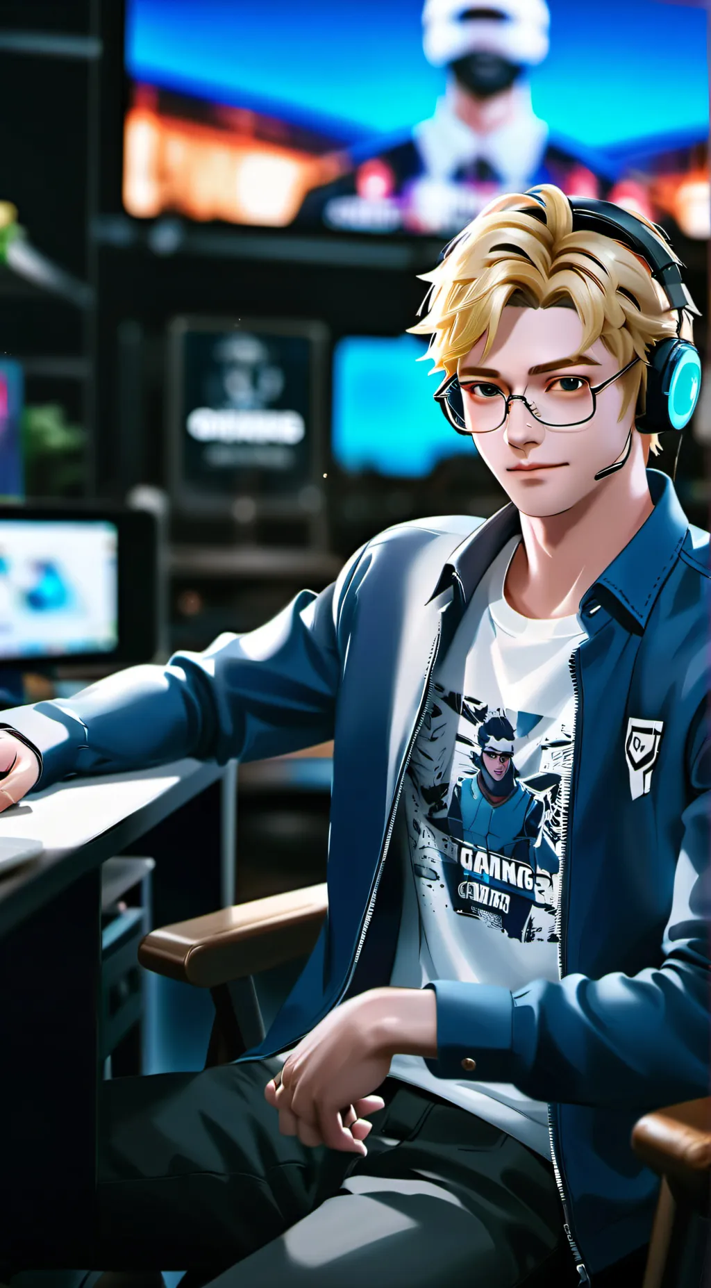 ai character: Me background