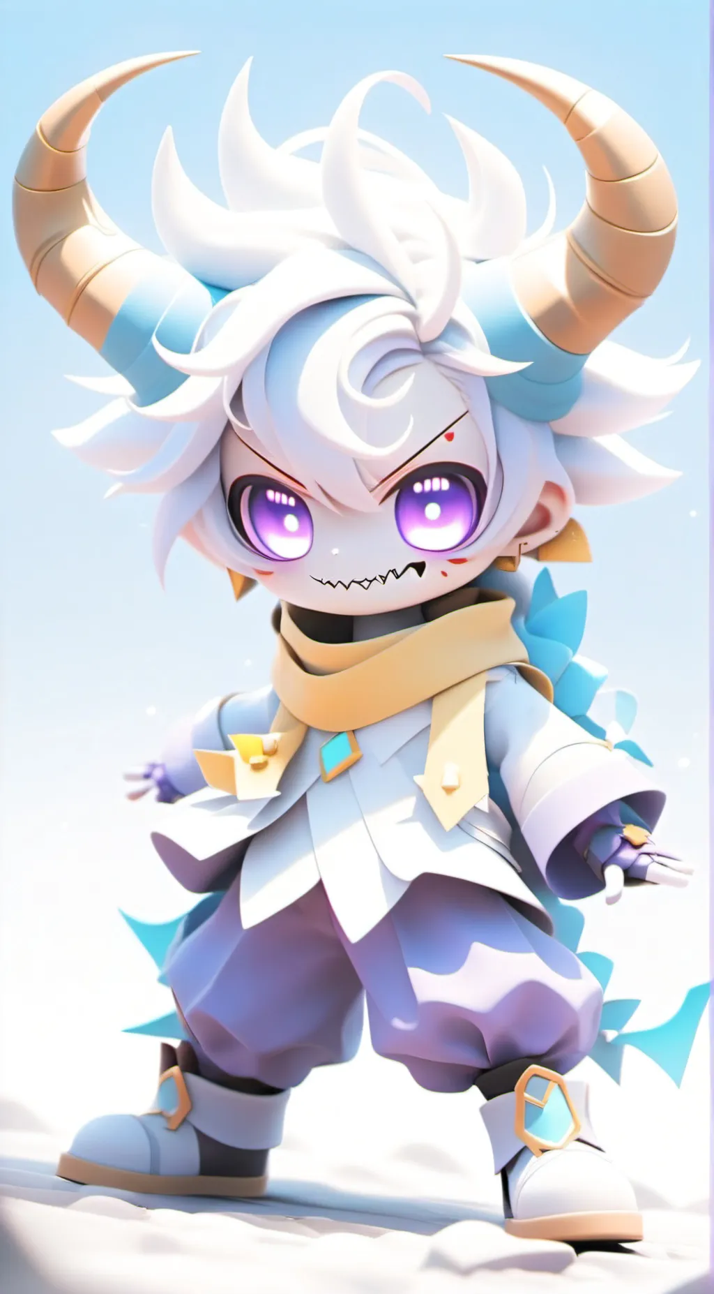 ai character: Evil Lunar background