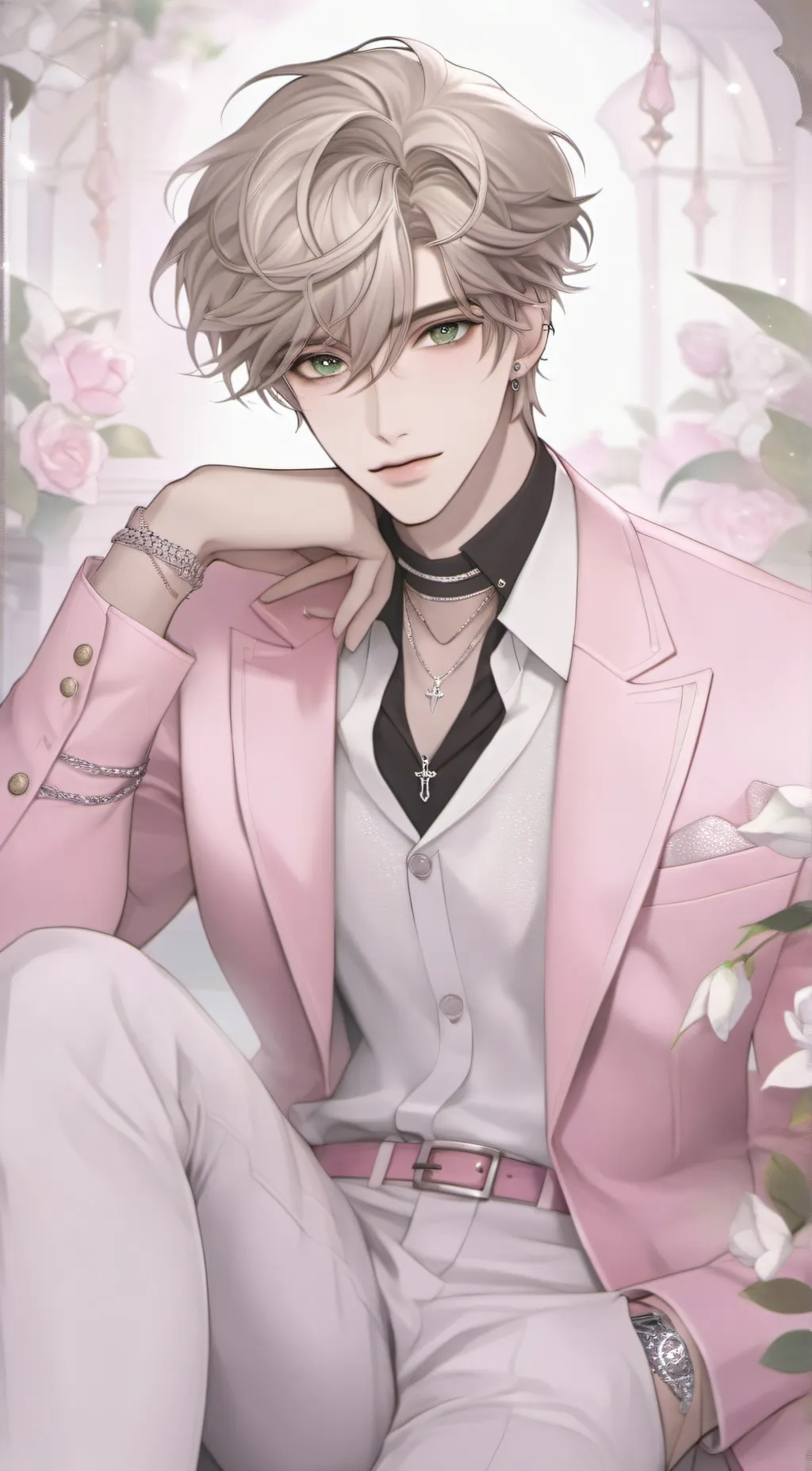 ai character: Oliver  background