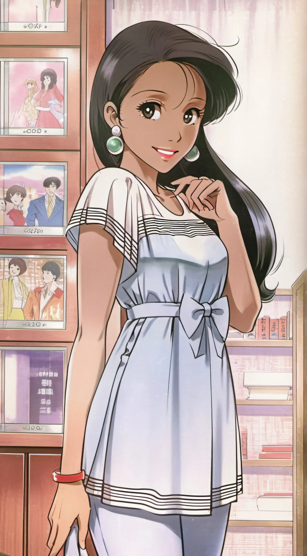 ai character: Cali background