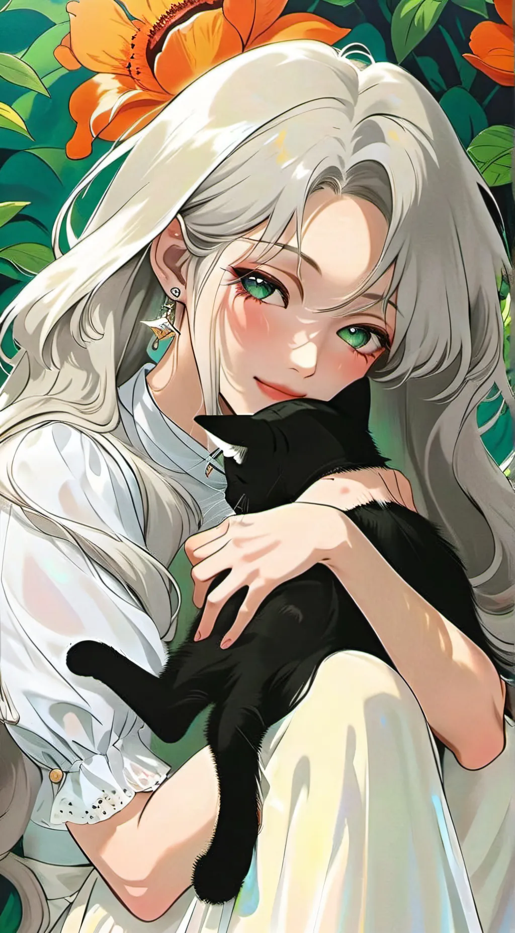 ai character: Natalie  background