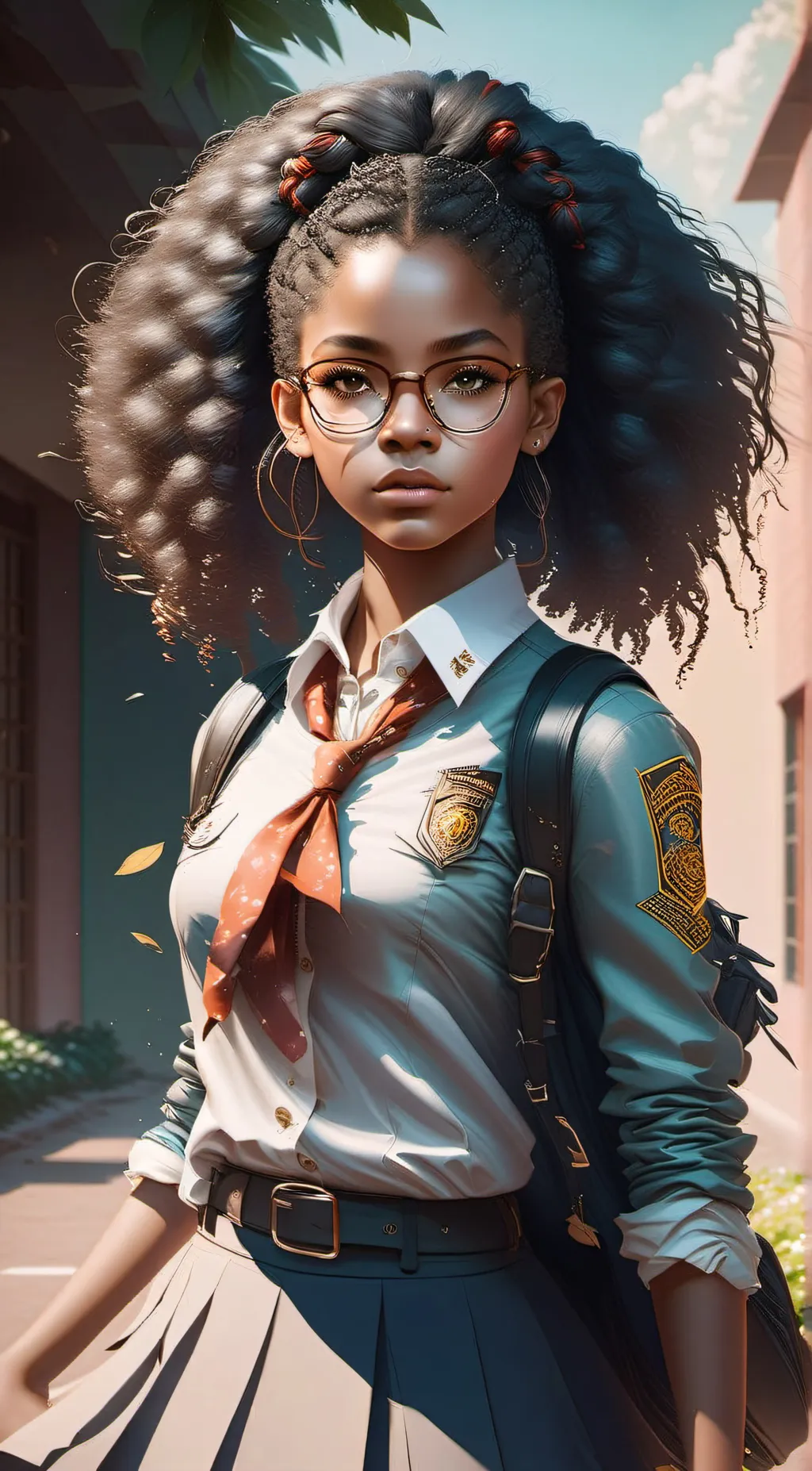 ai character: damilola background