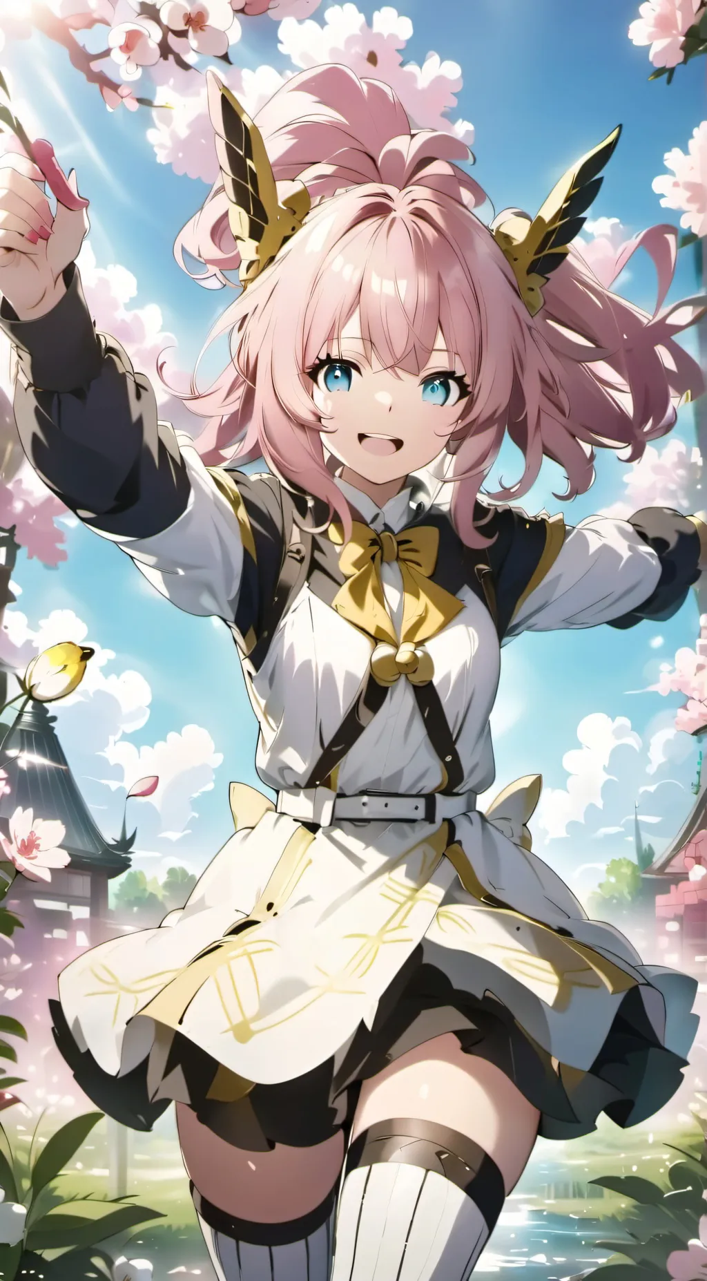 ai character: Sky background