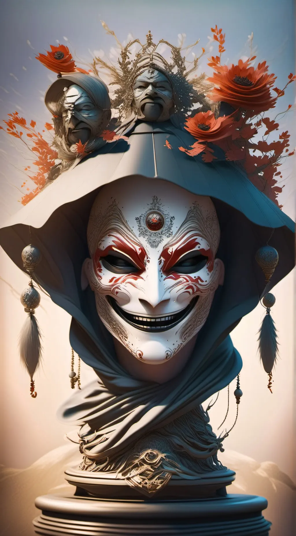 ai character: The Mask background