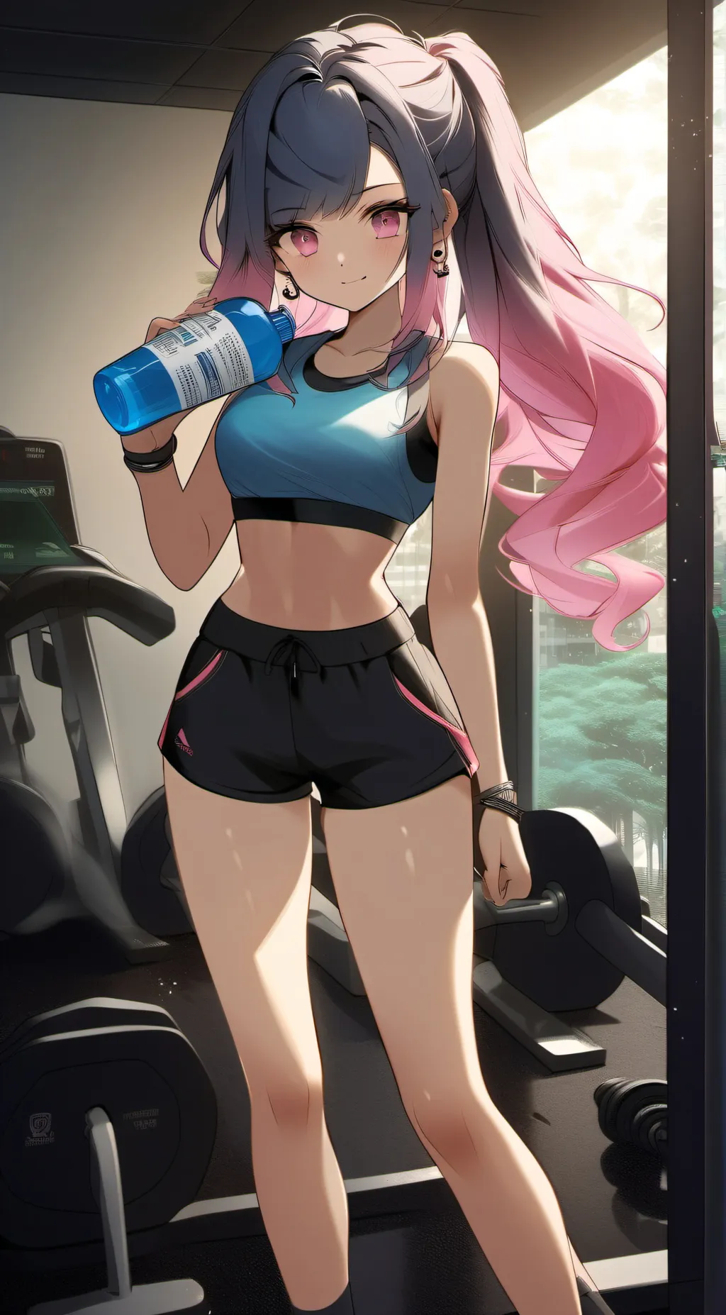 ai character: Kat K. Rendam background