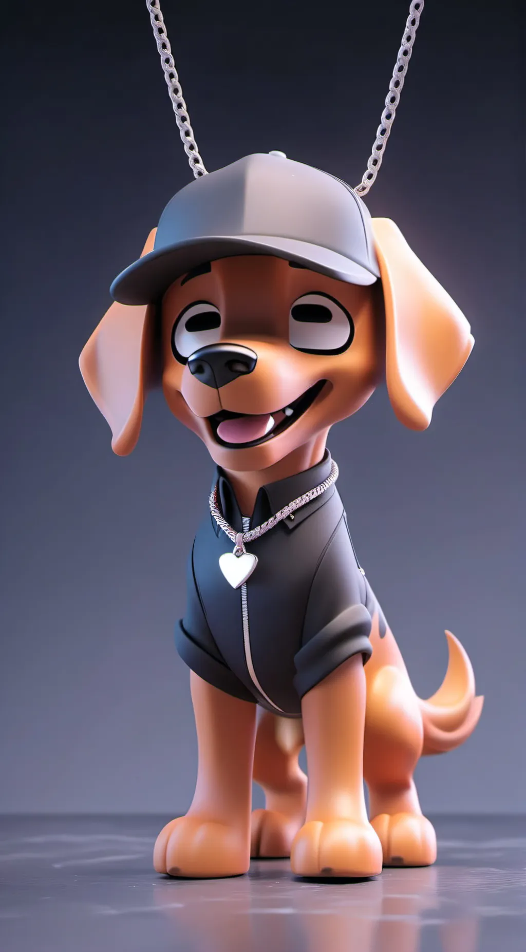 ai character: dogday  background