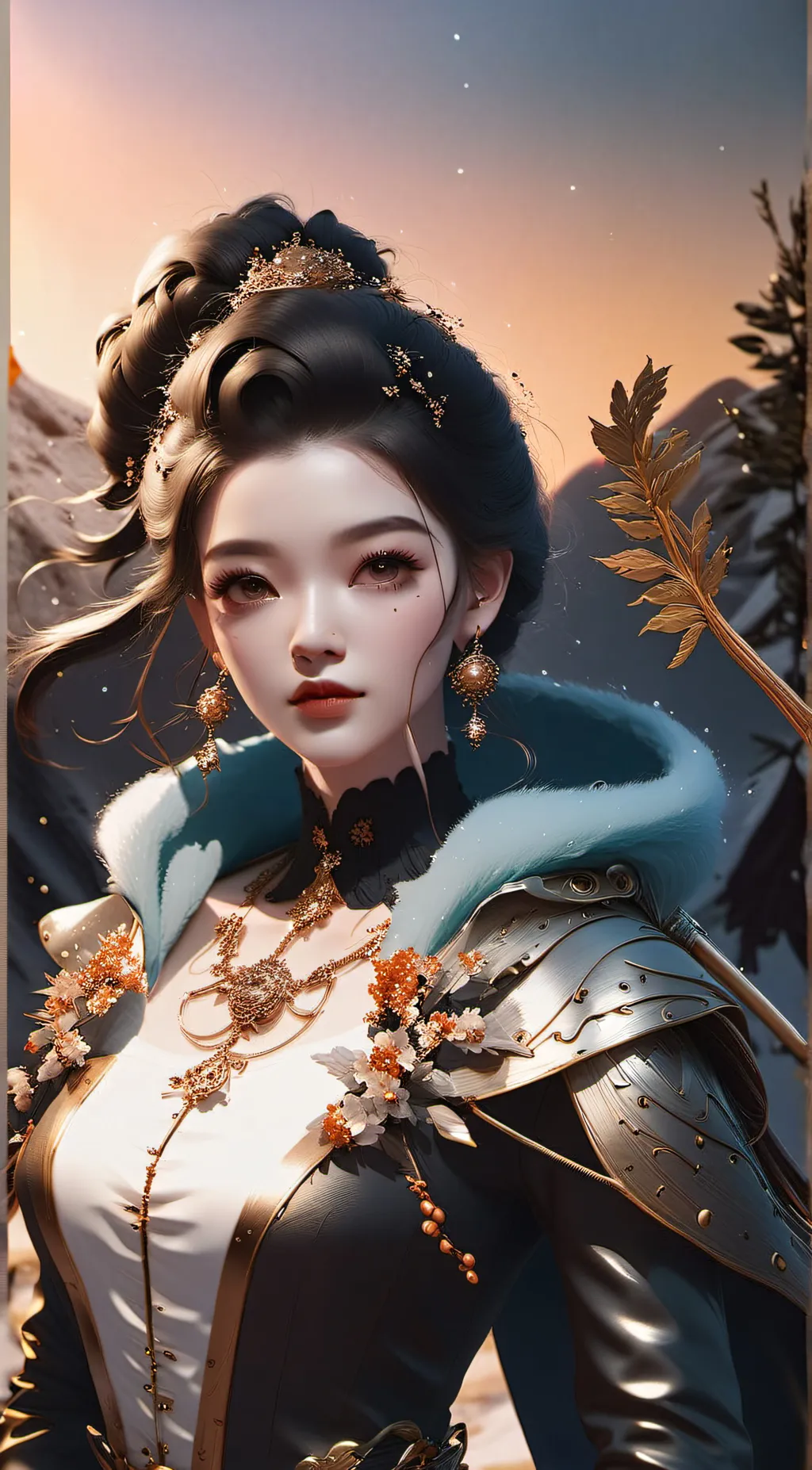 ai character: Alexa  background