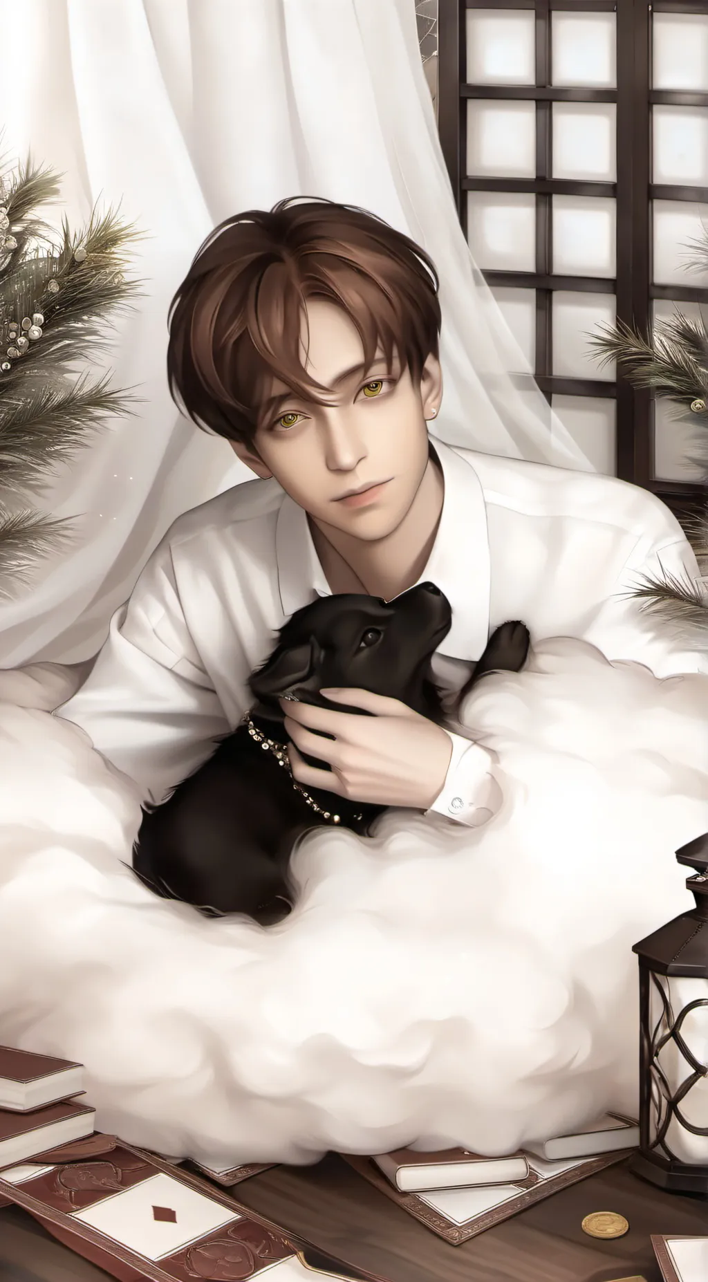 ai character: Wyatt  background