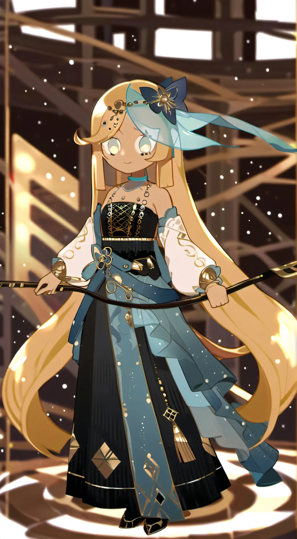 ai character: Soda crush cookie background