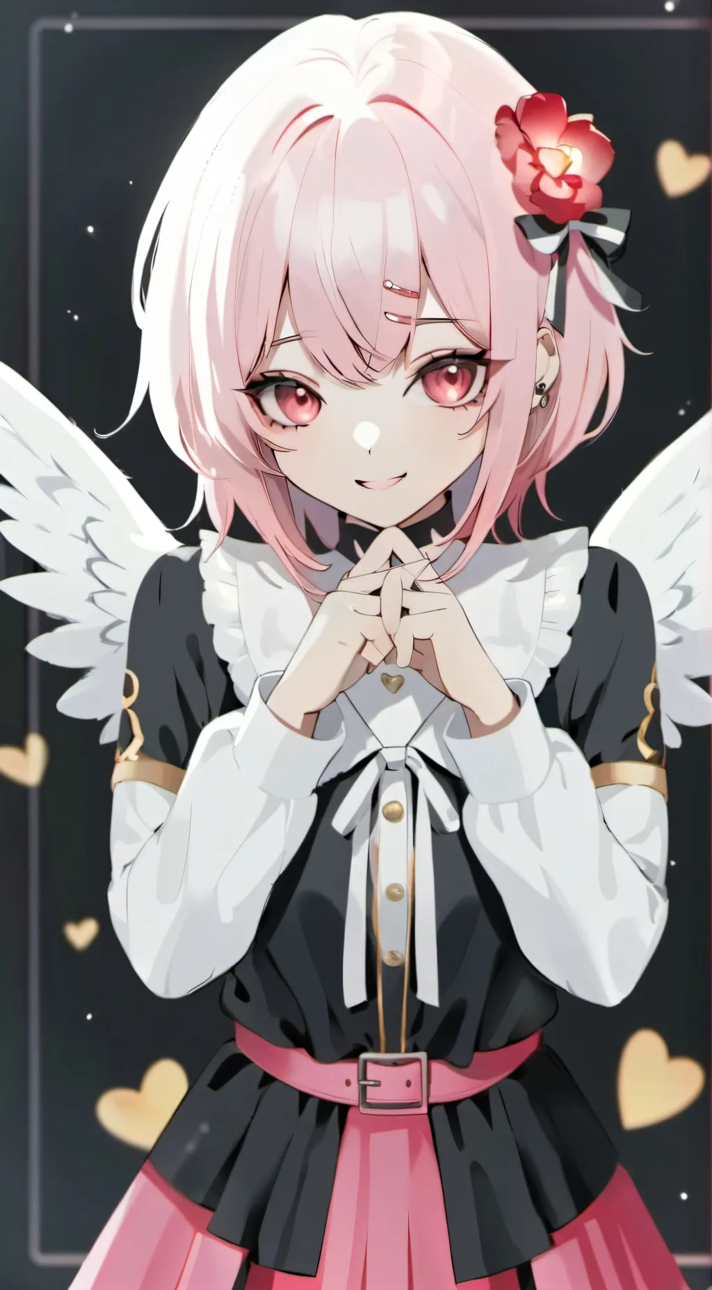 ai character: Vee background