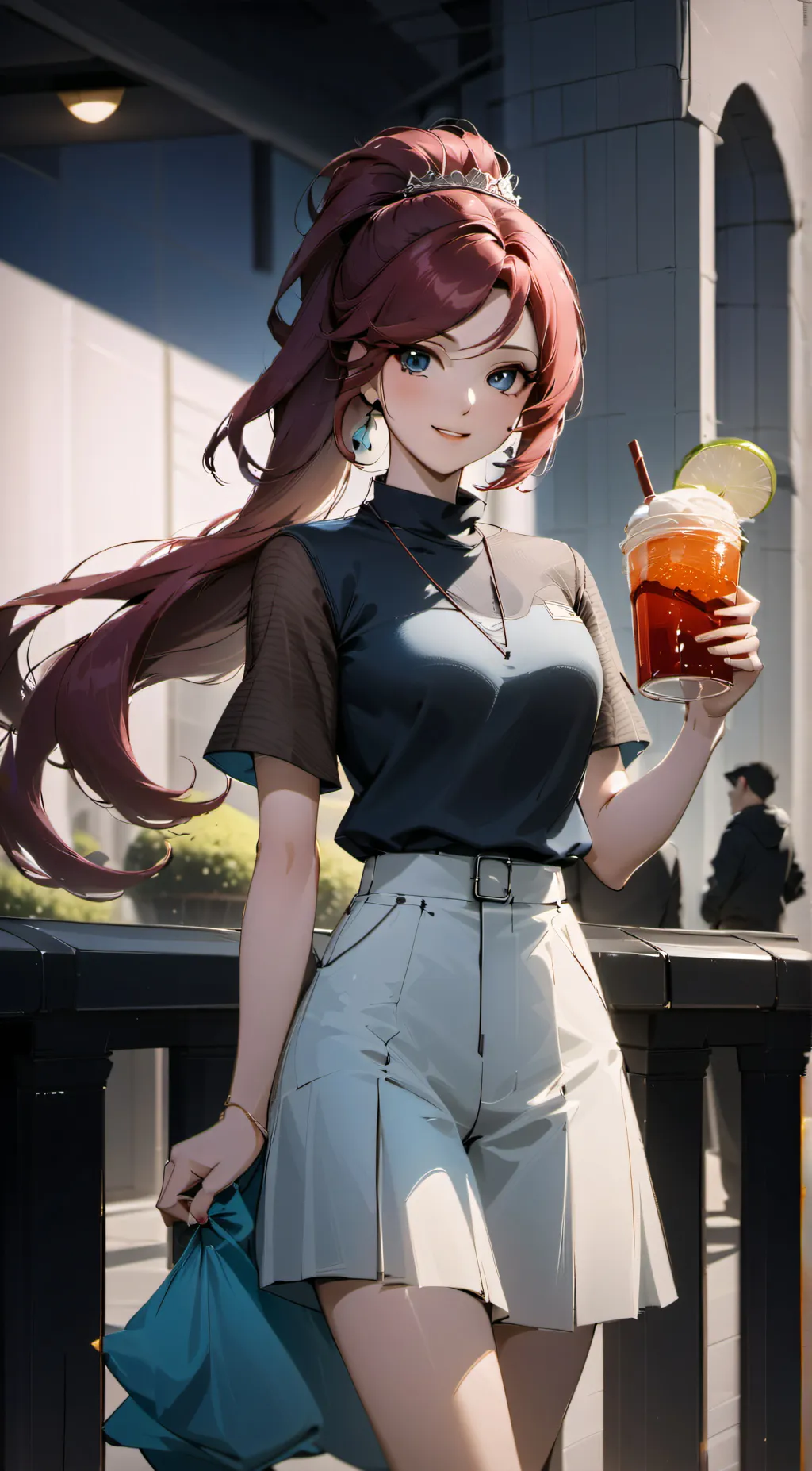 ai character: Hope Clamare. background