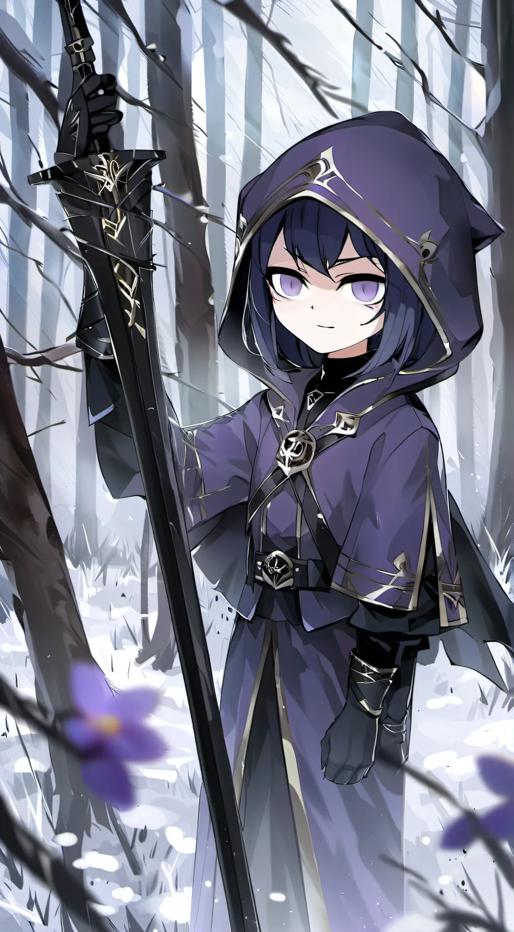 ai character: Raven background