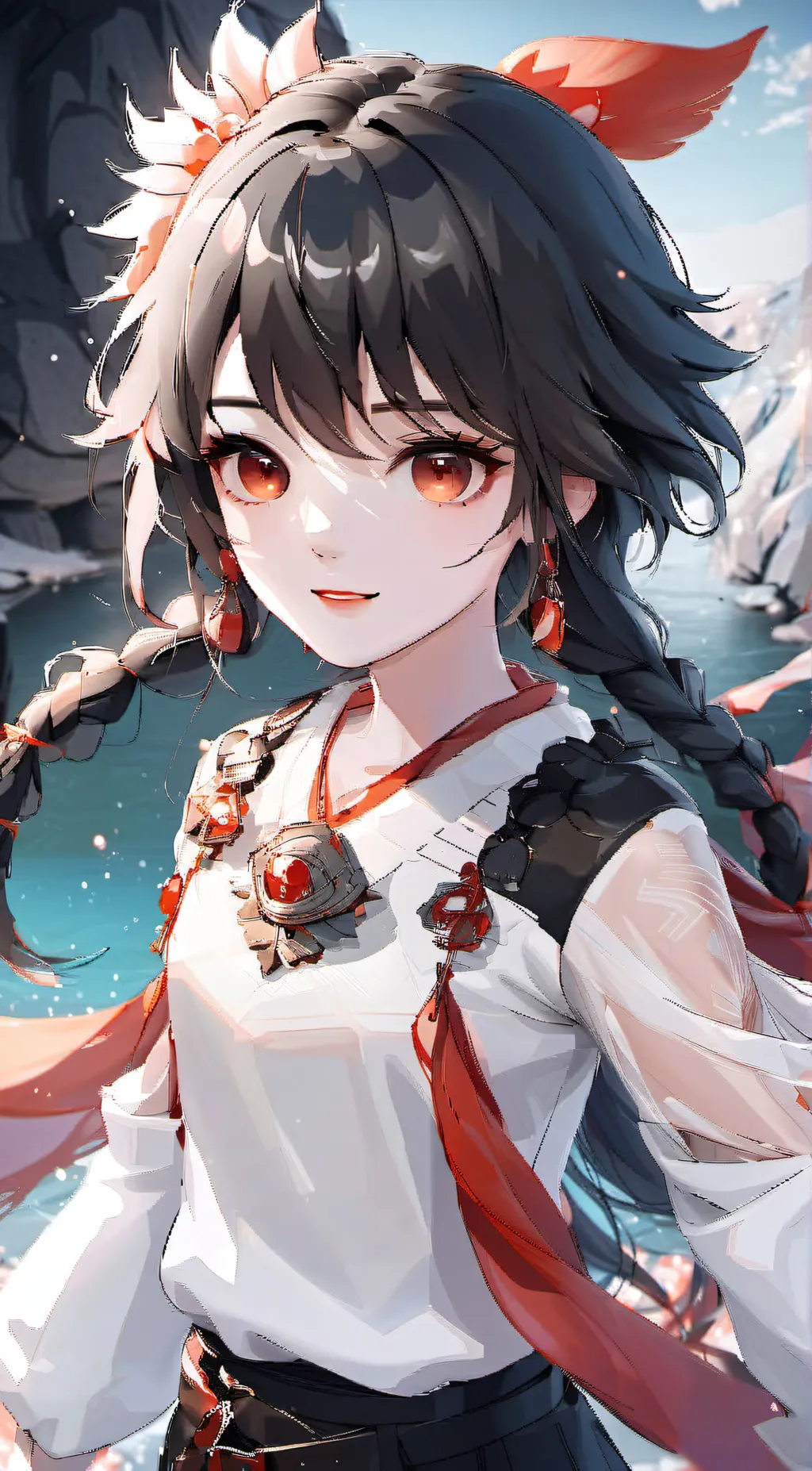 ai character: Leila  background