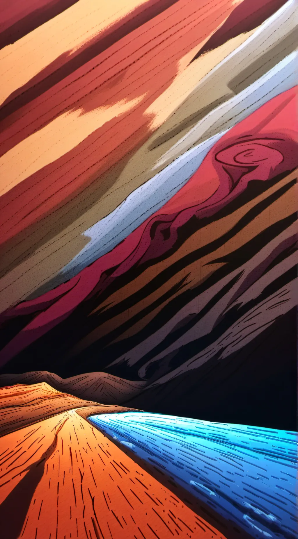 ai character: My hero🍉 background