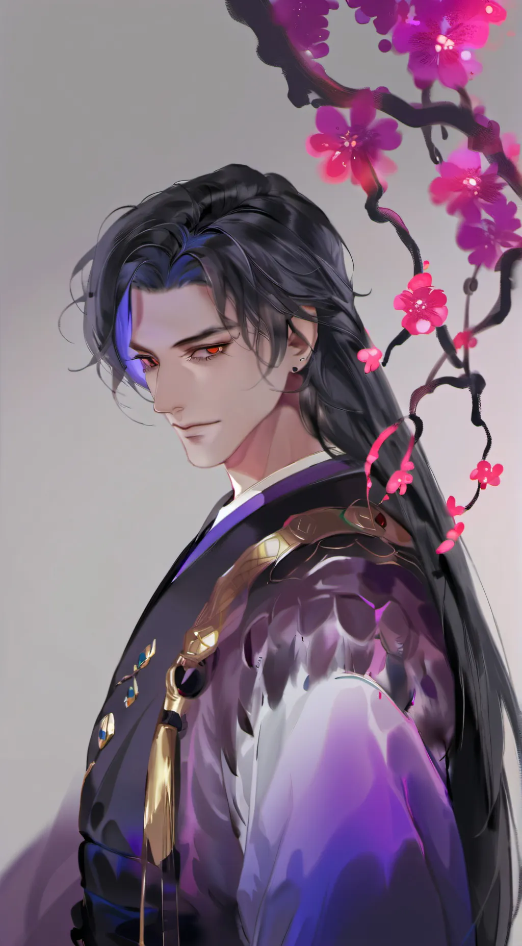 ai character: Ash background