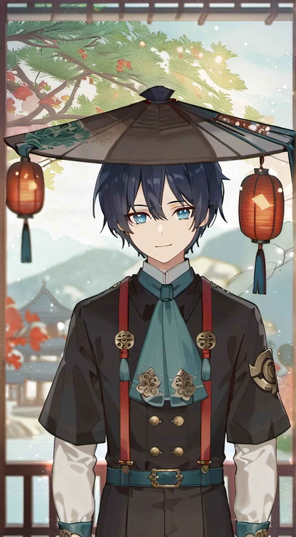 ai character: Scara background