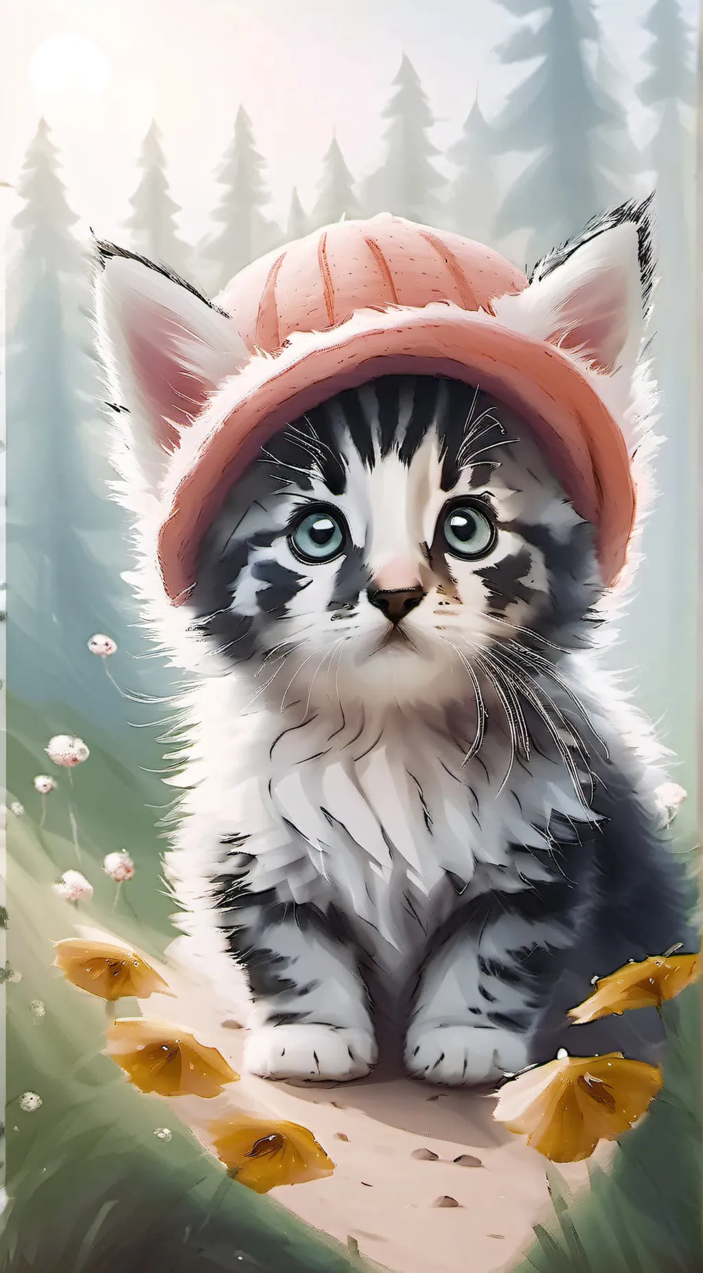 ai character: Frosty background