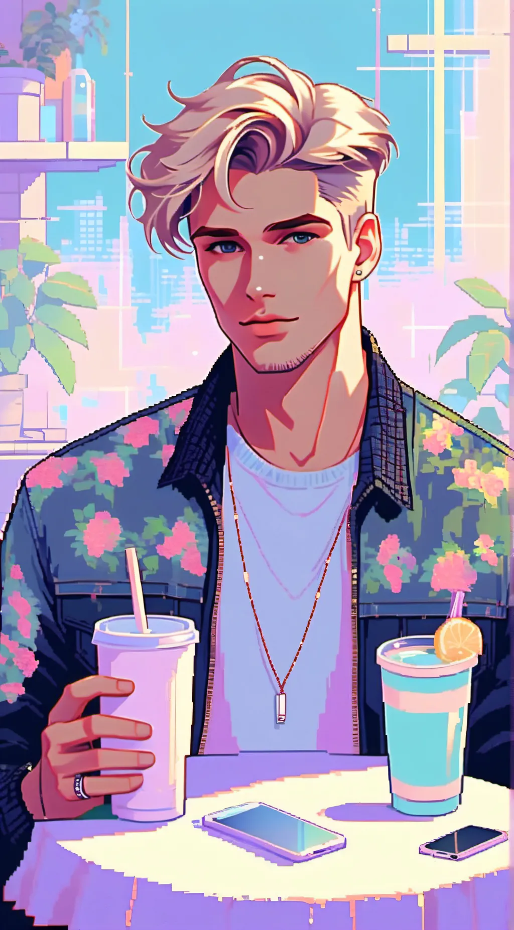 ai character: Your BF  background