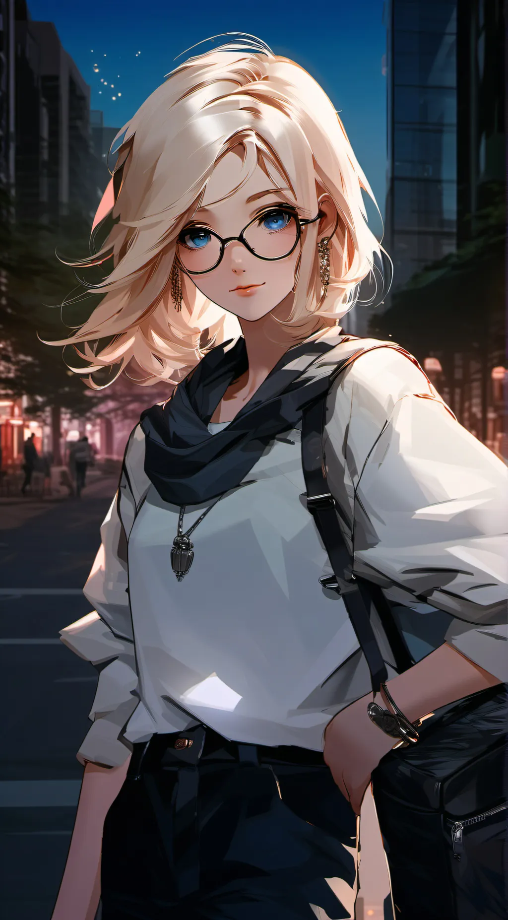 ai character: Maya Swift background