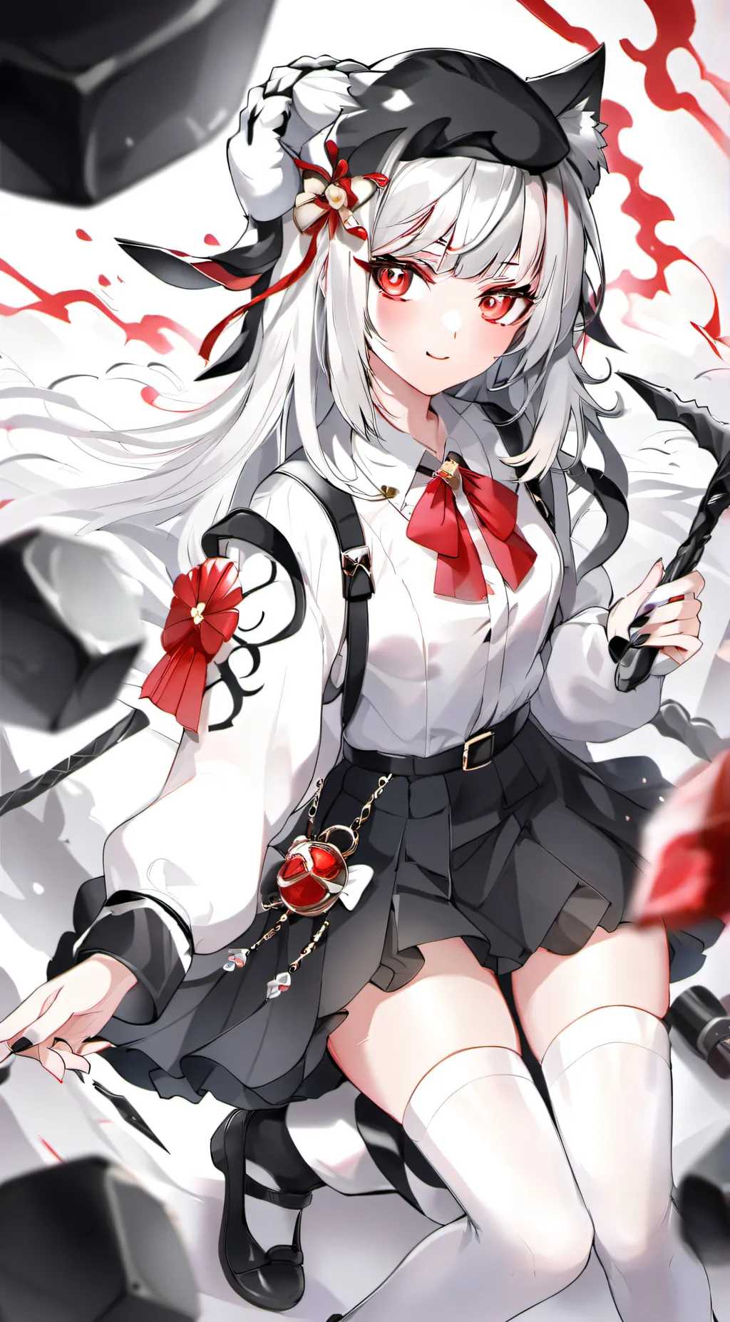 ai character: sky background