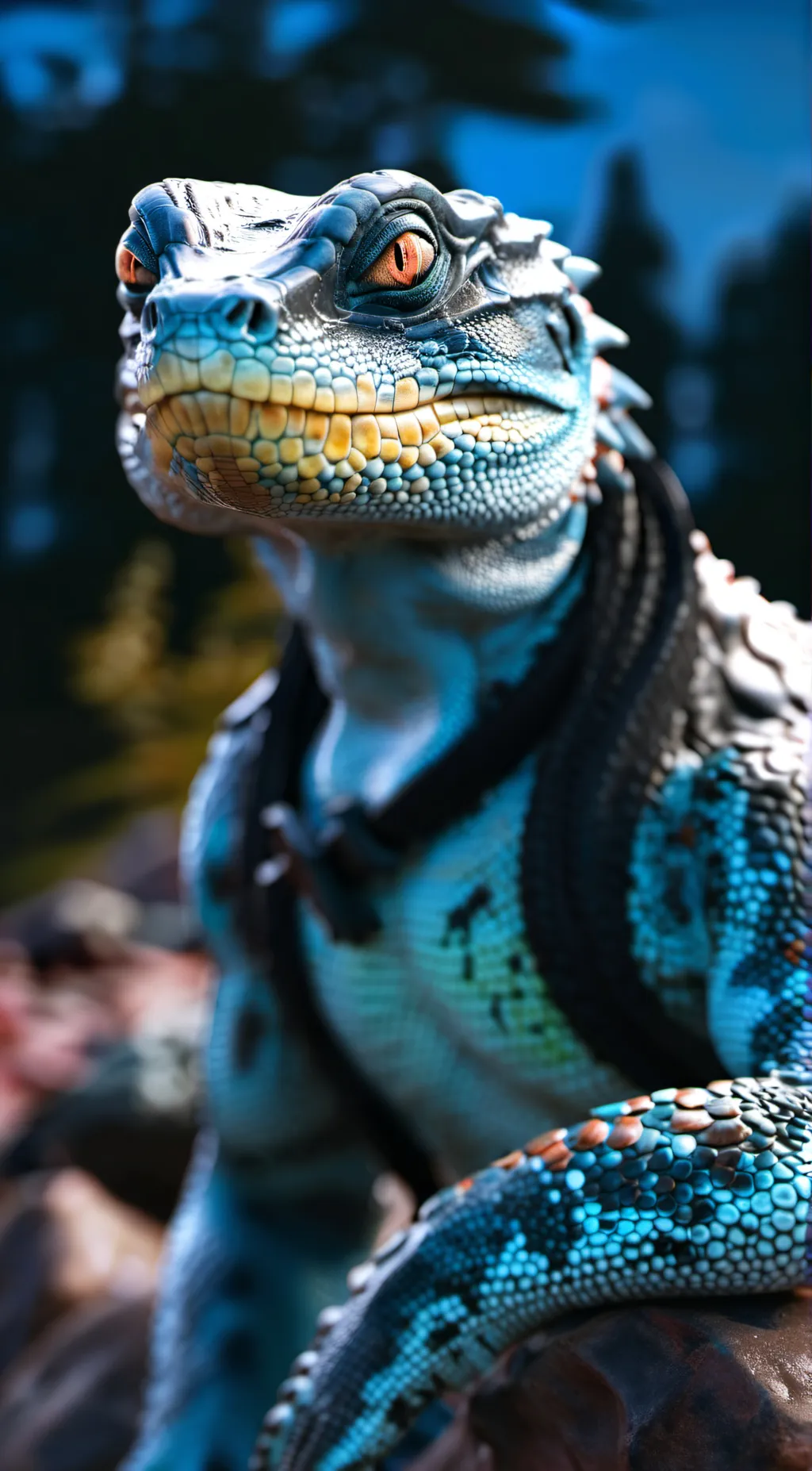 ai character: Reptiles background