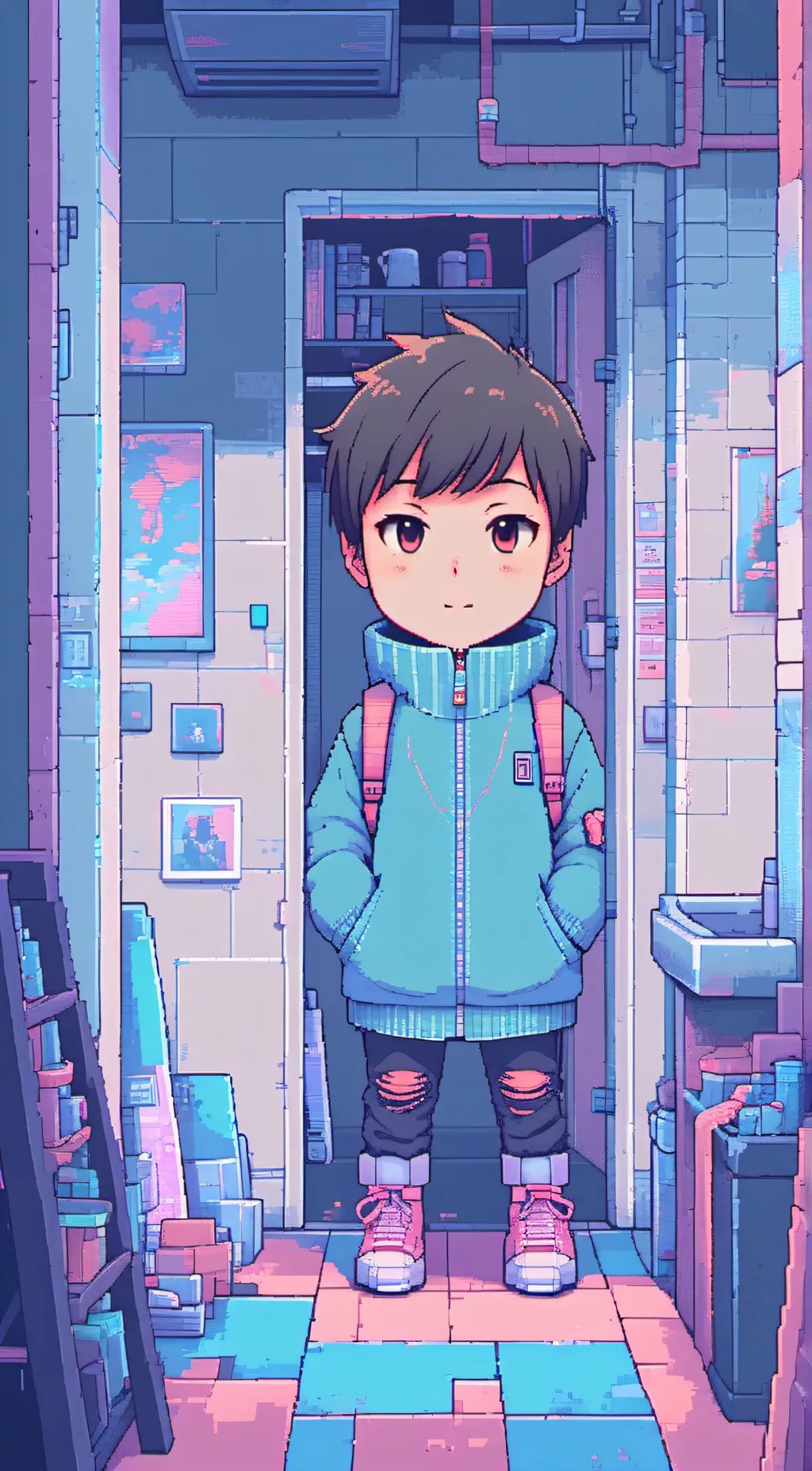 ai character: Lucasshi100 background