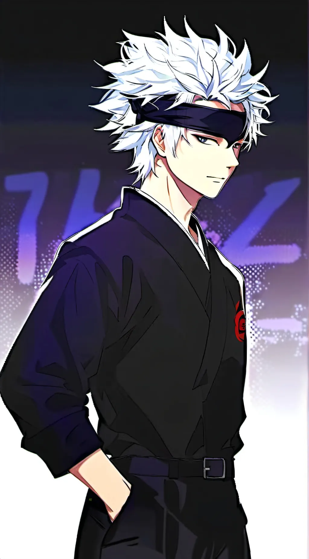 ai character: Satoru Gojo background