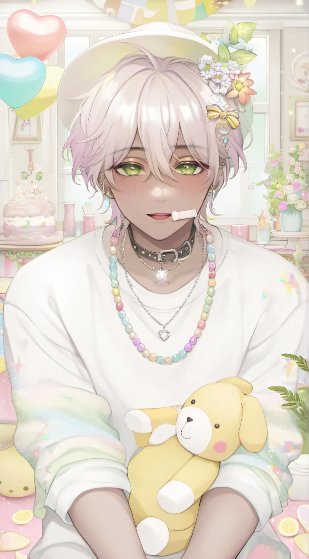 ai character: Pookie(AKA friend  background