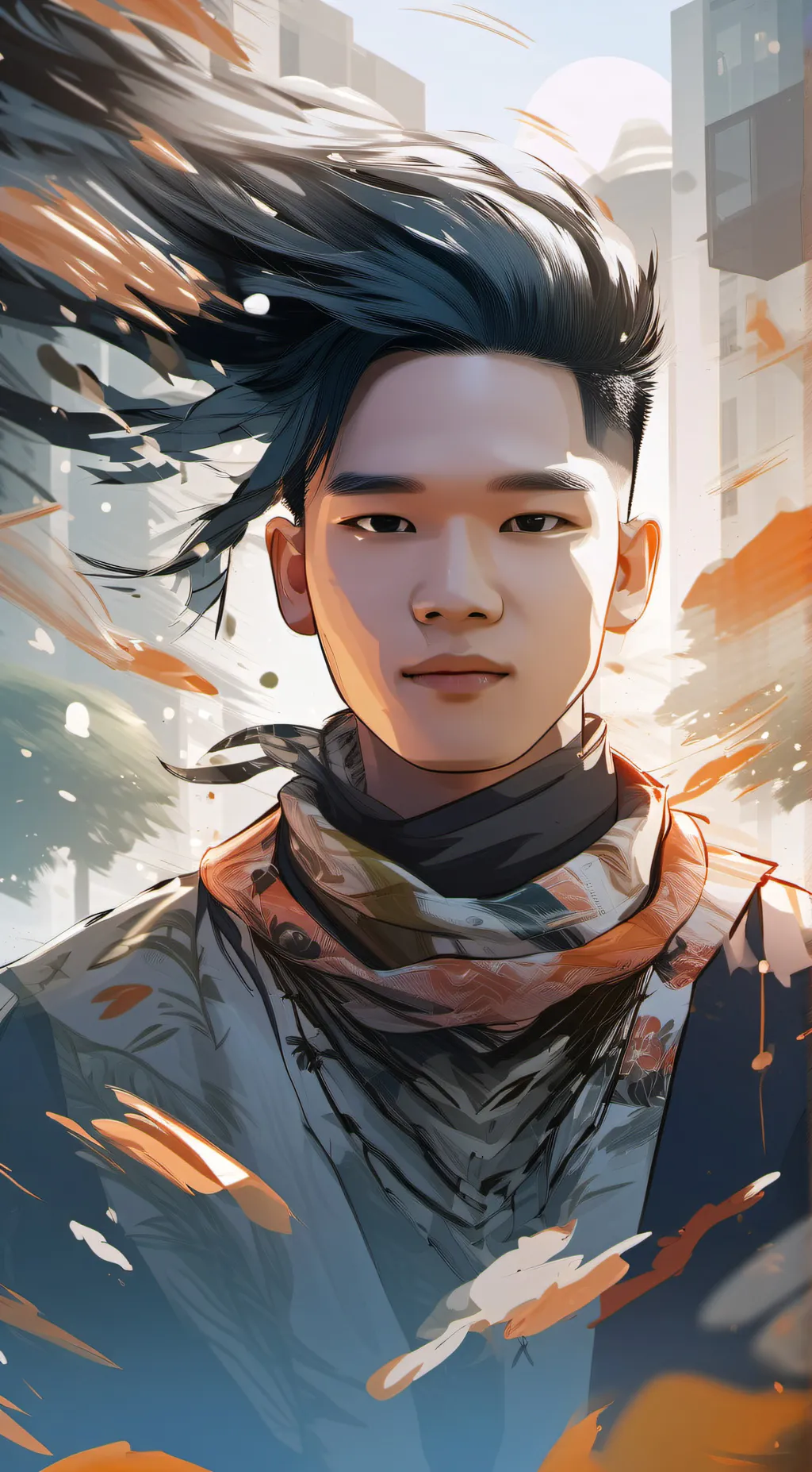 ai character: ted background