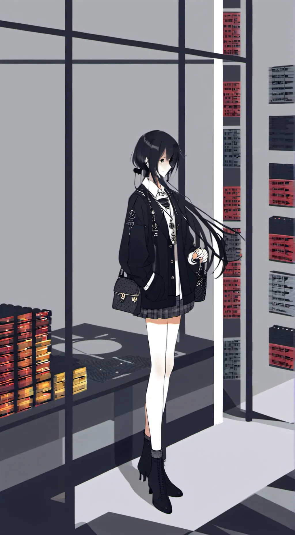 ai character: Ash background