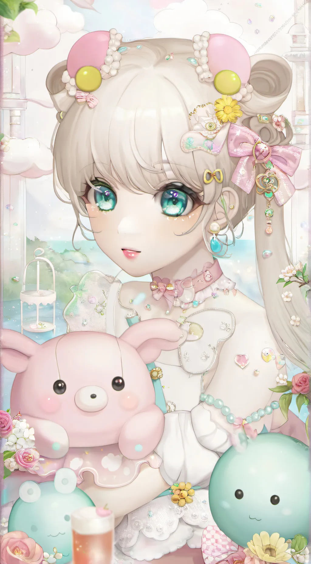 ai character: ella background