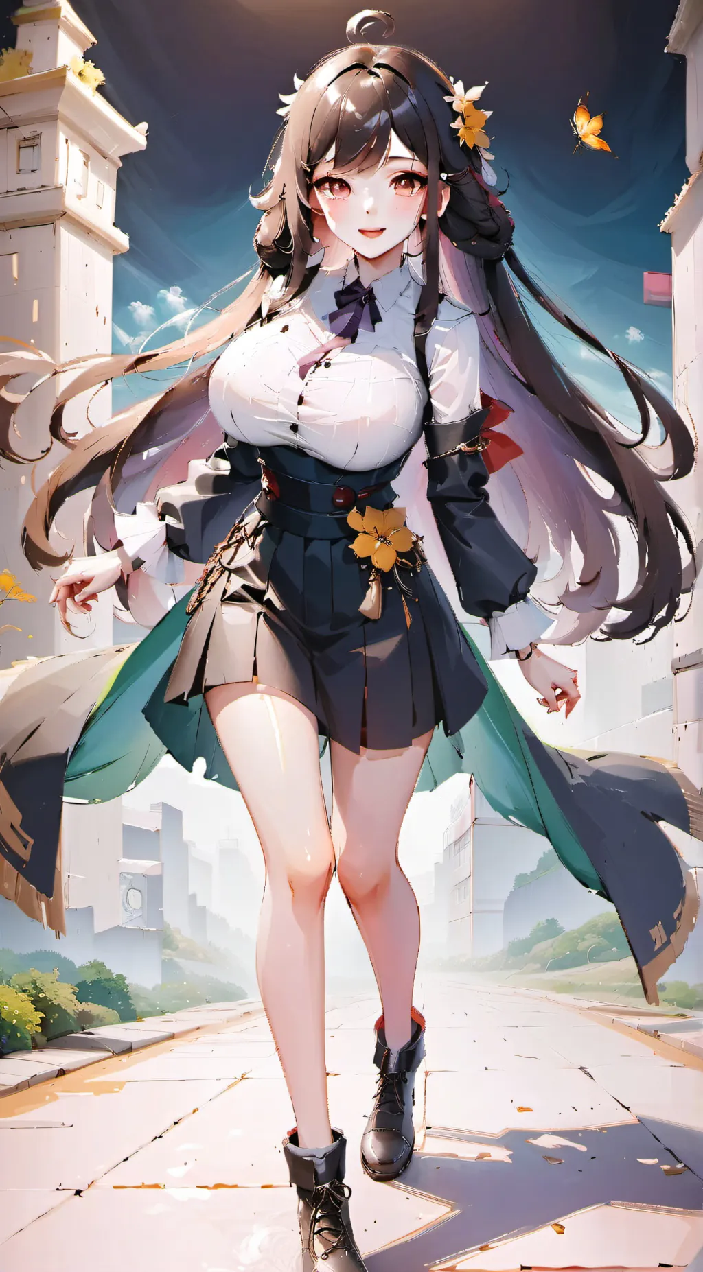 ai character: Annie background