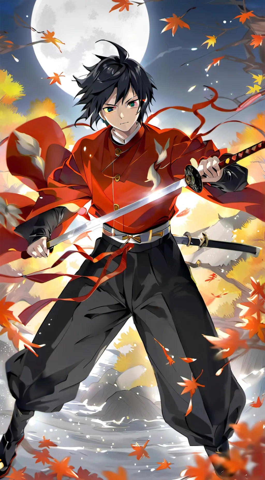 ai character: Giyu background